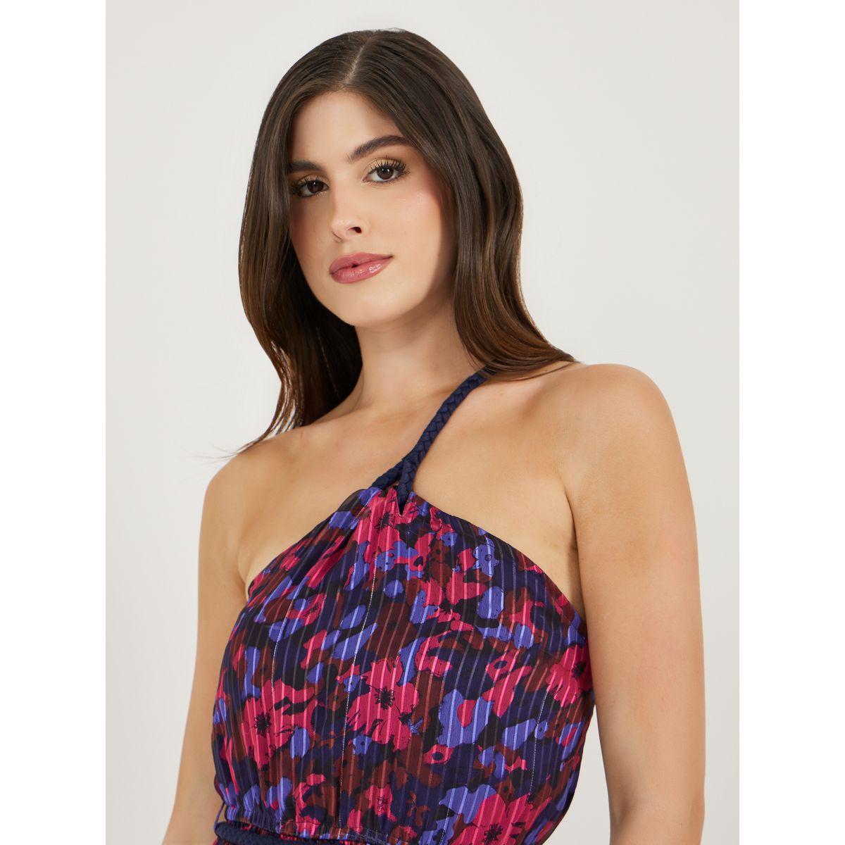 فستان طويل بطبعة زهور مع حمالة كتف-women-clothing-dresses-image-4