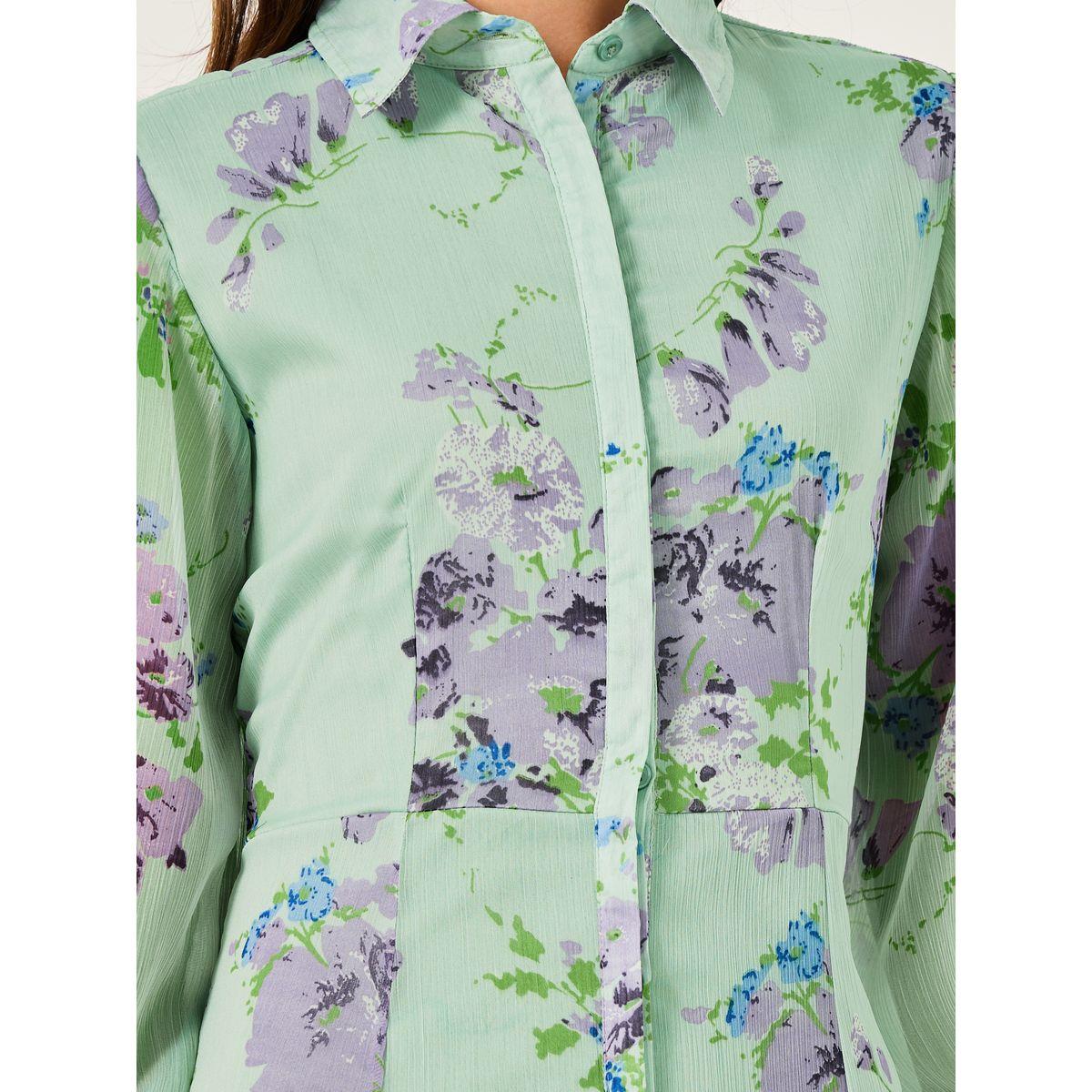 فستان طويل بطبعة زهور وأكمام طويلة-women-clothing-dresses-image-5