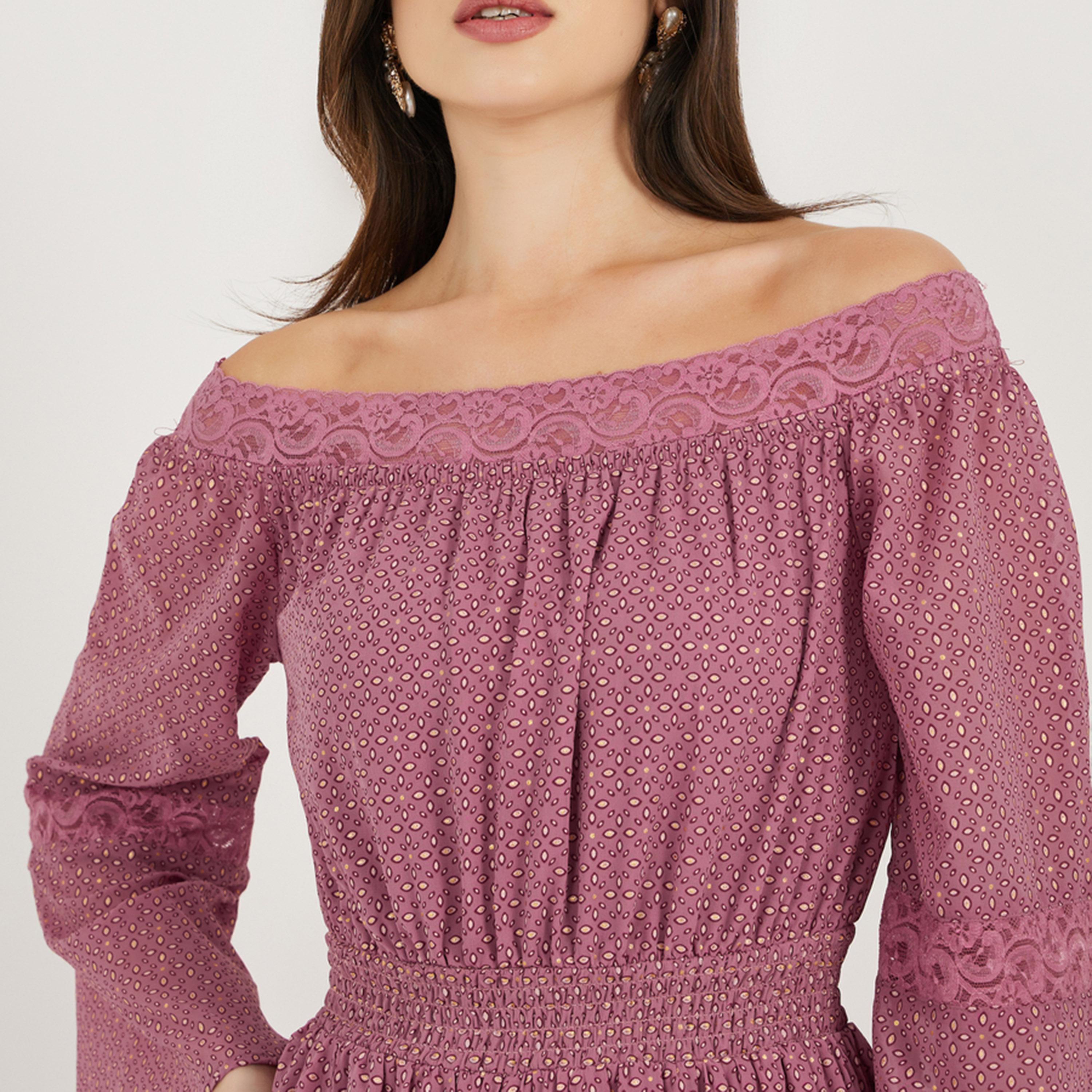 فيشود ستايلي - فستان ماكسي متعدد الطبقات بطبعة زهور-women-clothing-dresses-image-5