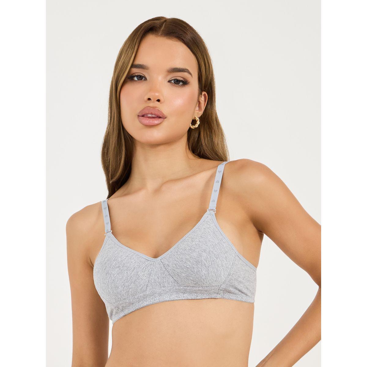 Styli Pack of 2 - Padded Non Wired T-Shirt Bra-women-clothing-lingerie-bras-image-2