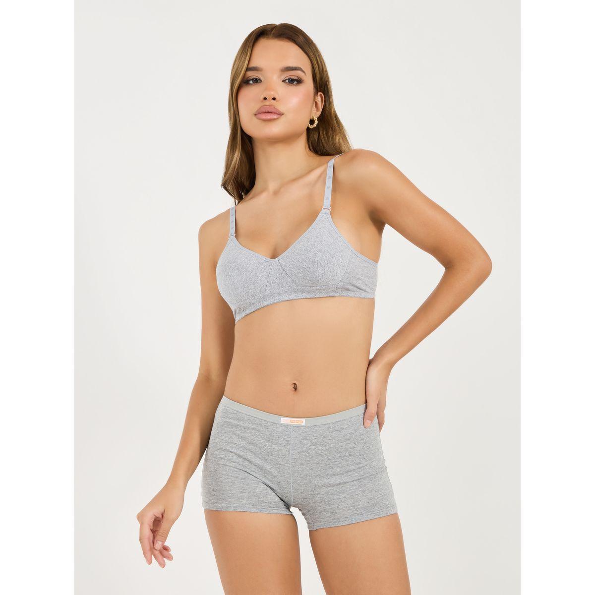 Styli Pack of 2 - Padded Non Wired T-Shirt Bra-women-clothing-lingerie-bras-image-3