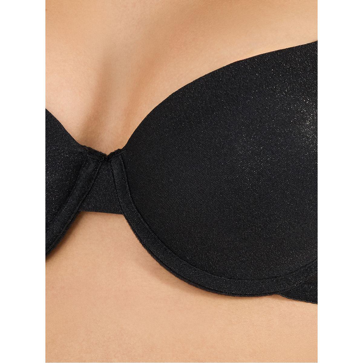 Styli Pack of 2 - Padded Wired Glitter T-Shirt Bra-women-clothing-lingerie-bras-image-4