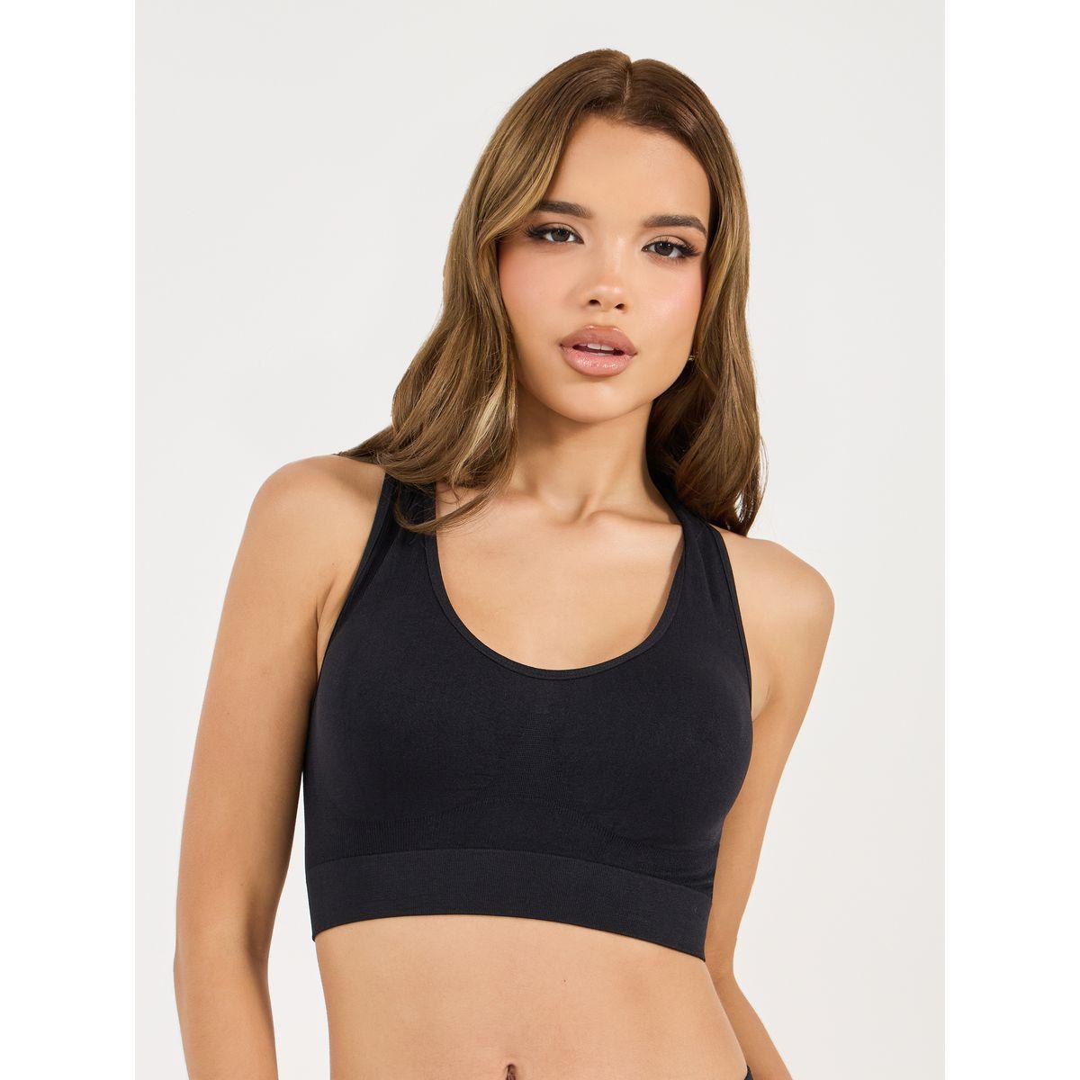 Styli Racerback Seamless Crop Top-women-clothing-lingerie-bras-image-1