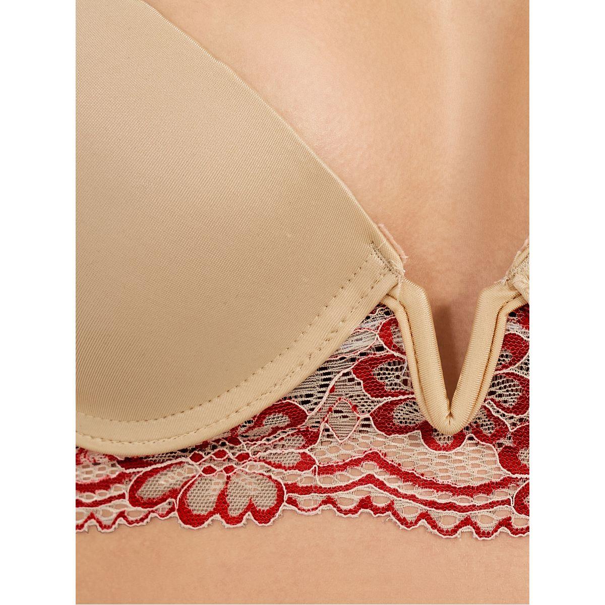 صدرية مبطنة بياقة عميقة وتفاصيل دانتيل-women-clothing-lingerie-bras-image-3
