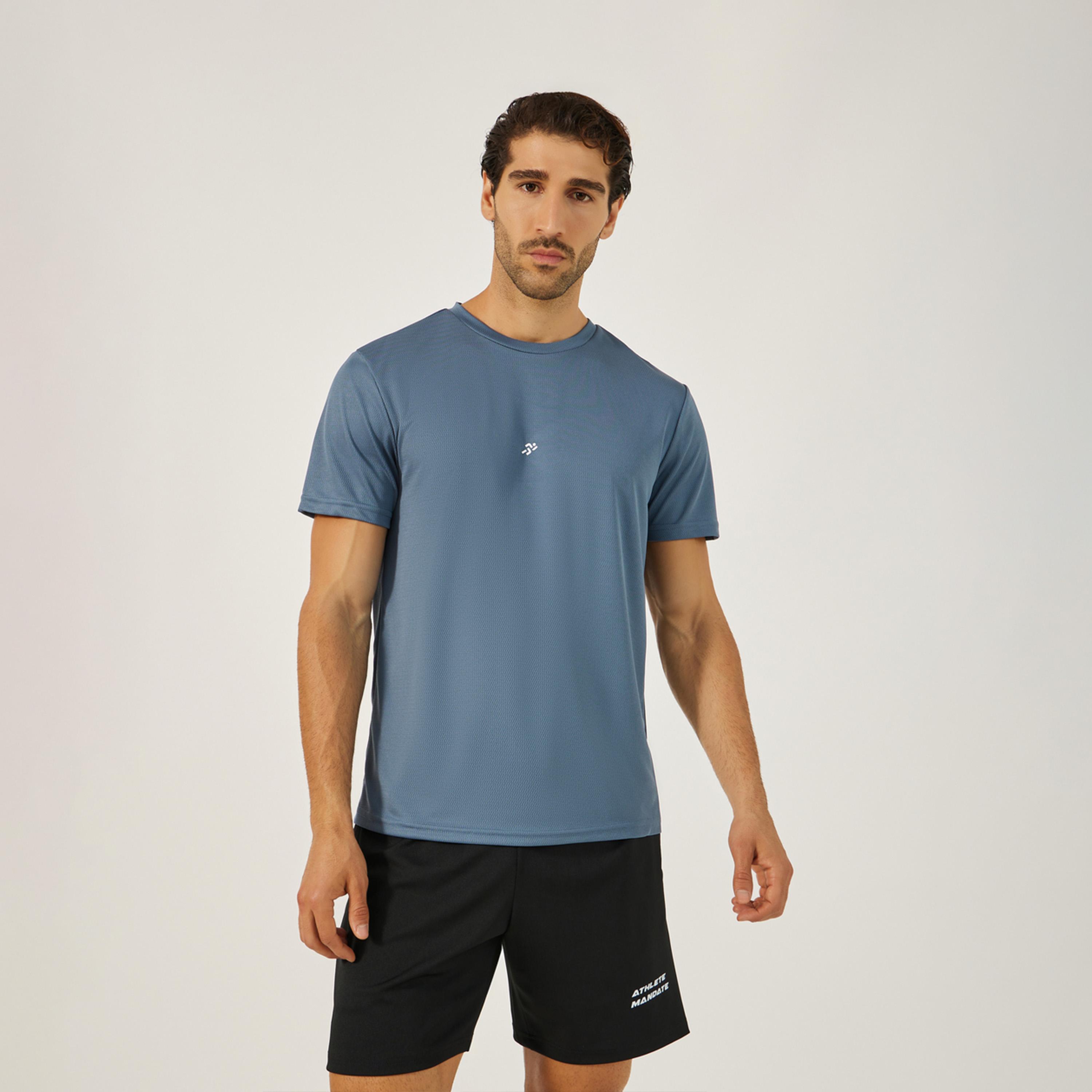 Styli Printed Short Sleeve T-Shirt and Shorts Set-men-clothing-sportswearandactivewear-tracksuits-image-2