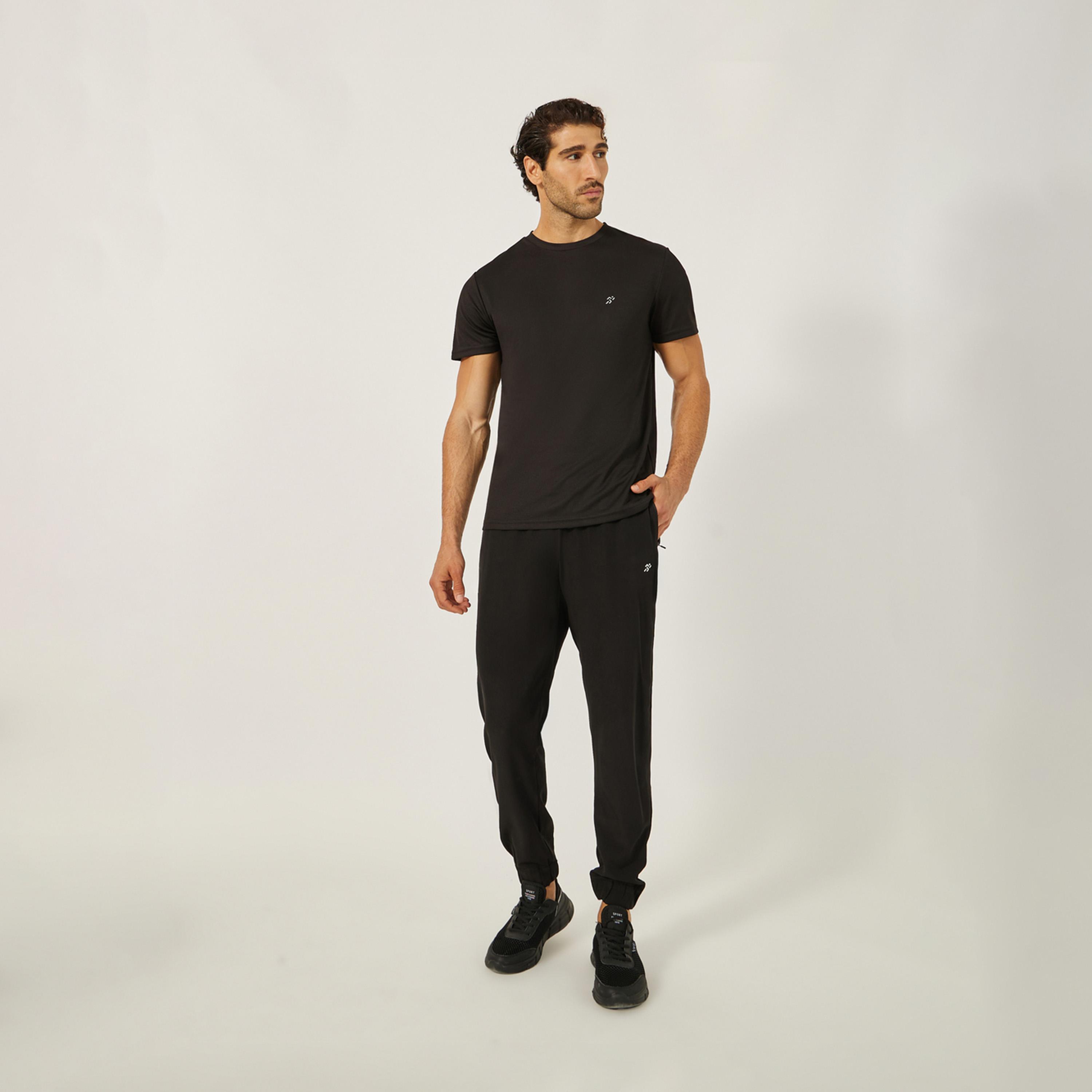Styli Slim Fit Printed Waistband Training Trackpants-men-clothing-sportswearandactivewear-bottoms-image-2