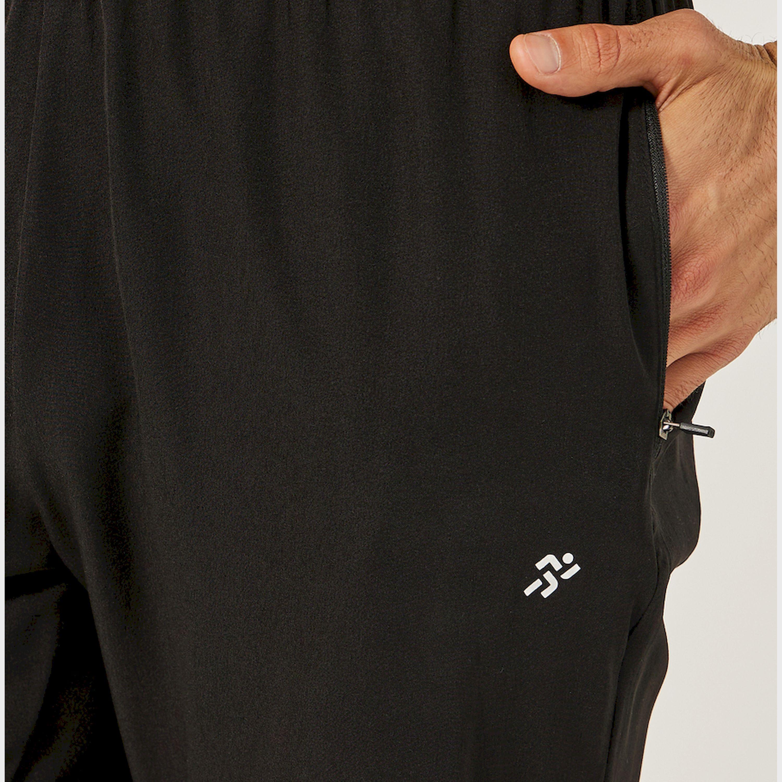 ستايلي - بنطال رياضي للتدريب بقصة ضيقة وحزام خصر مطبوع-men-clothing-sportswearandactivewear-bottoms-image-3