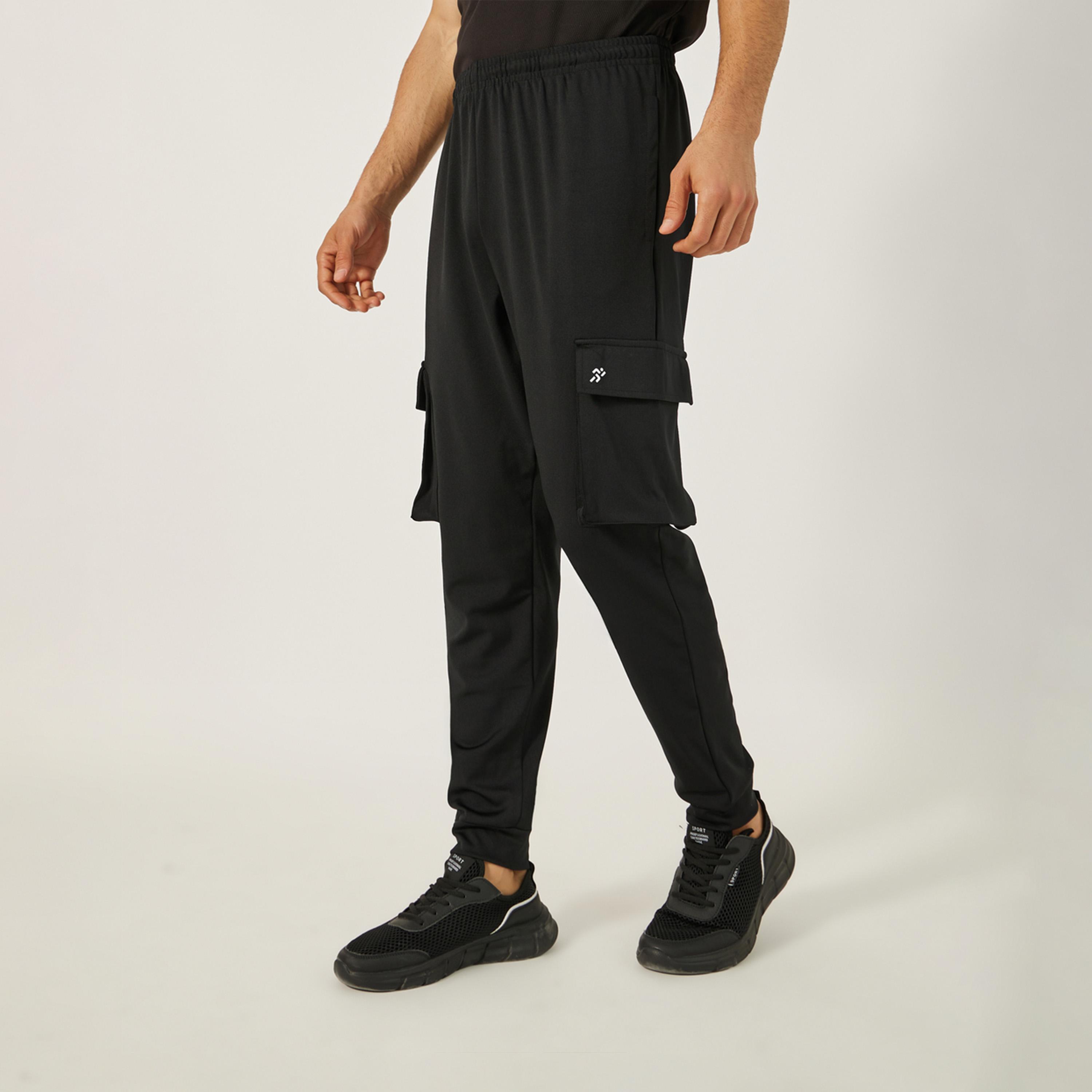 Styli Stretch Woven Slim Fit Cargo Trackpants-men-clothing-sportswearandactivewear-bottoms-joggers-image-1