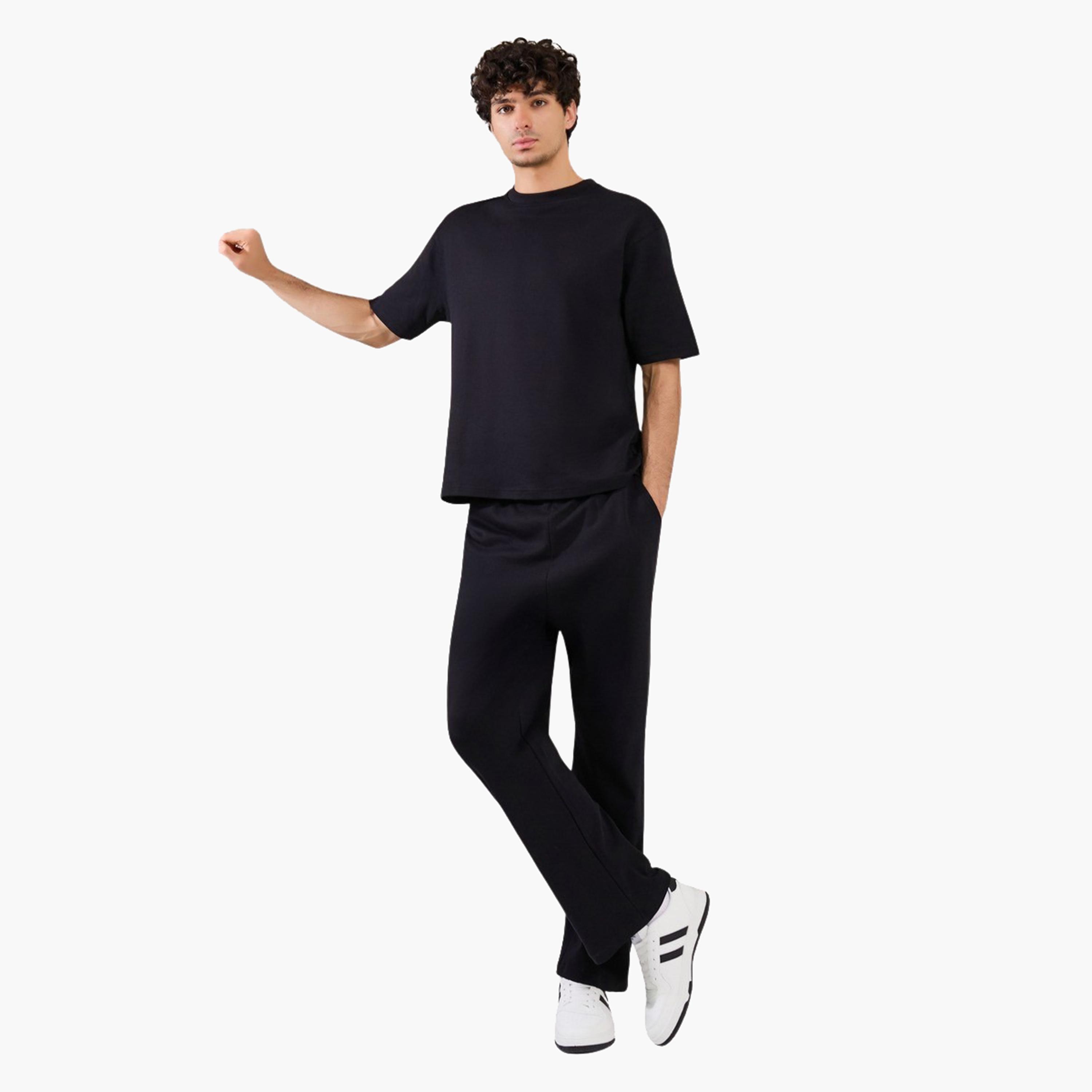 Styli Minimal Printed Oversized T-Shirt and Joggers Set-men-clothing-sportswearandactivewear-tracksuits-image-1