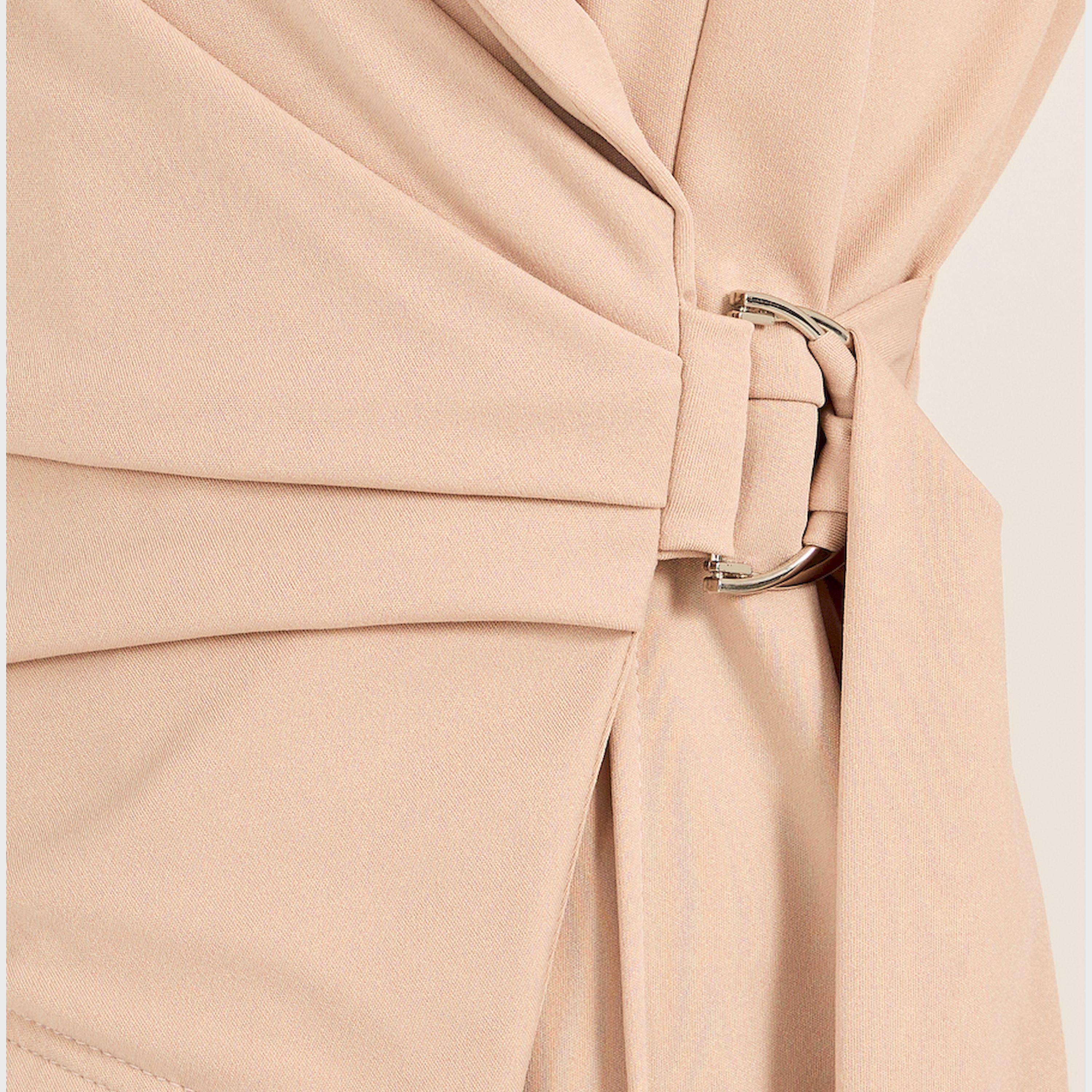 ستايلي - جمبسوت ملفوف بدون أكمام بياقة مطوية-women-clothing-jumpsuits-image-5