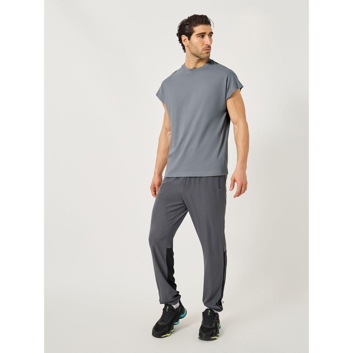 Styli Slogan Print Oversized Training T-Shirt-men-clothing-sportswearandactivewear-tshirtsandpolos-image-3