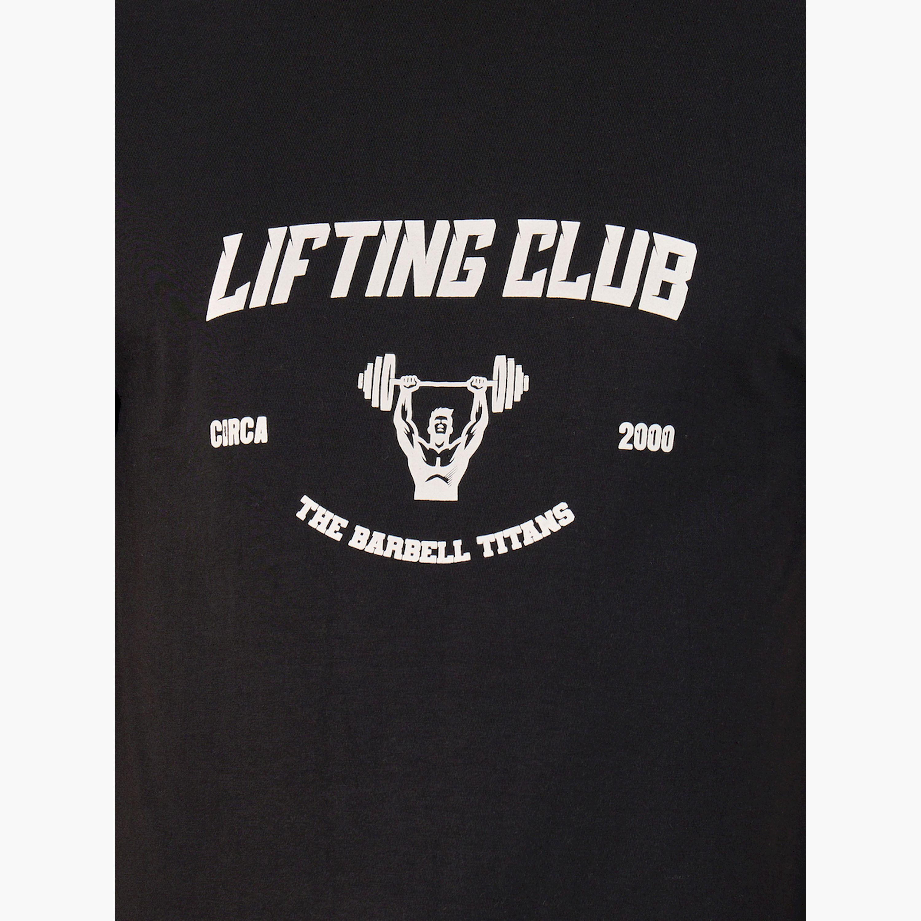 ستايلي - تي شيرت بقصّة عادية ورقبة دائرية وطبعة جرافيكية-men-clothing-sportswearandactivewear-tshirtsandpolos-image-3