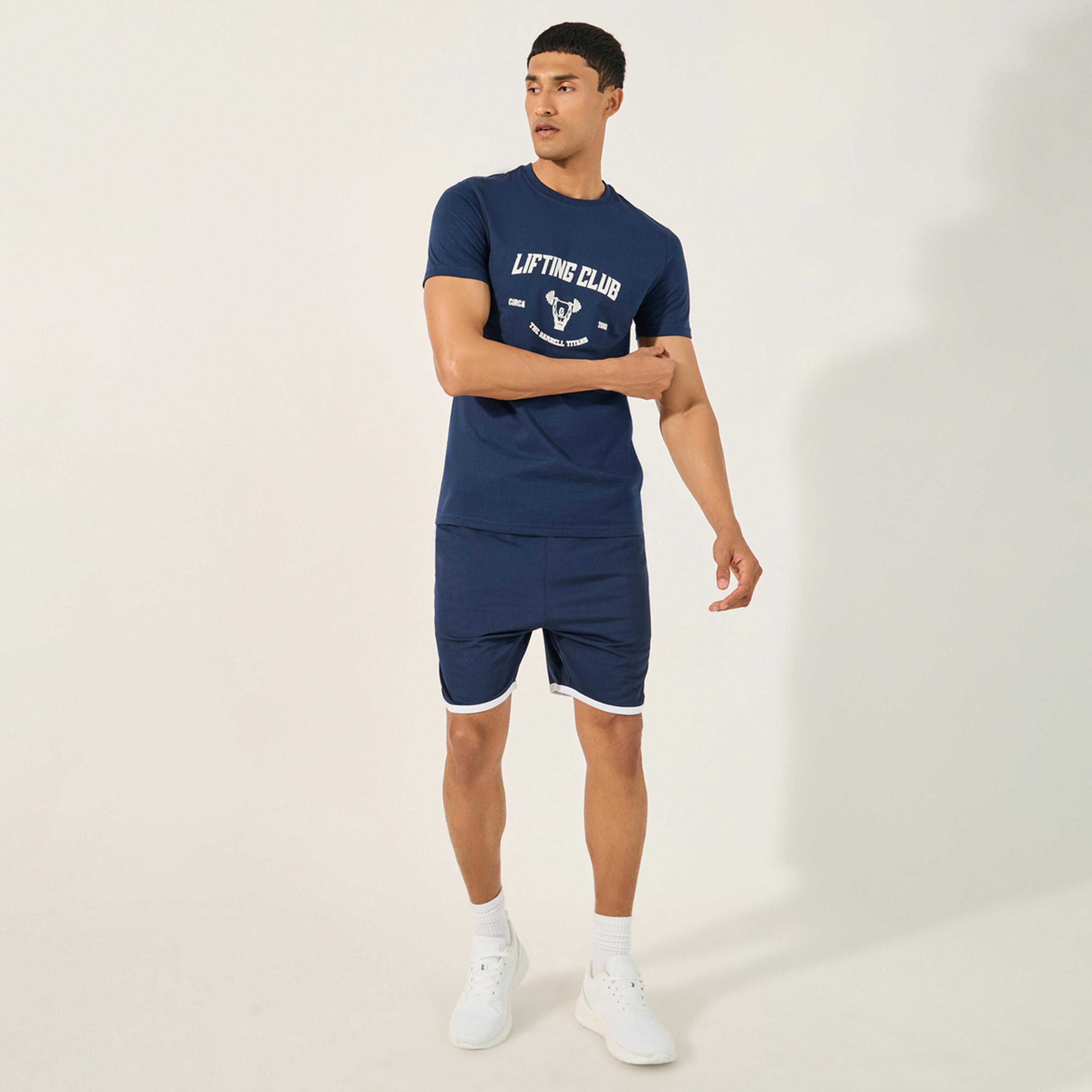 Styli Graphic Print Crew Neck Regular Fit T-Shirt-men-clothing-sportswearandactivewear-tshirtsandpolos-image-2