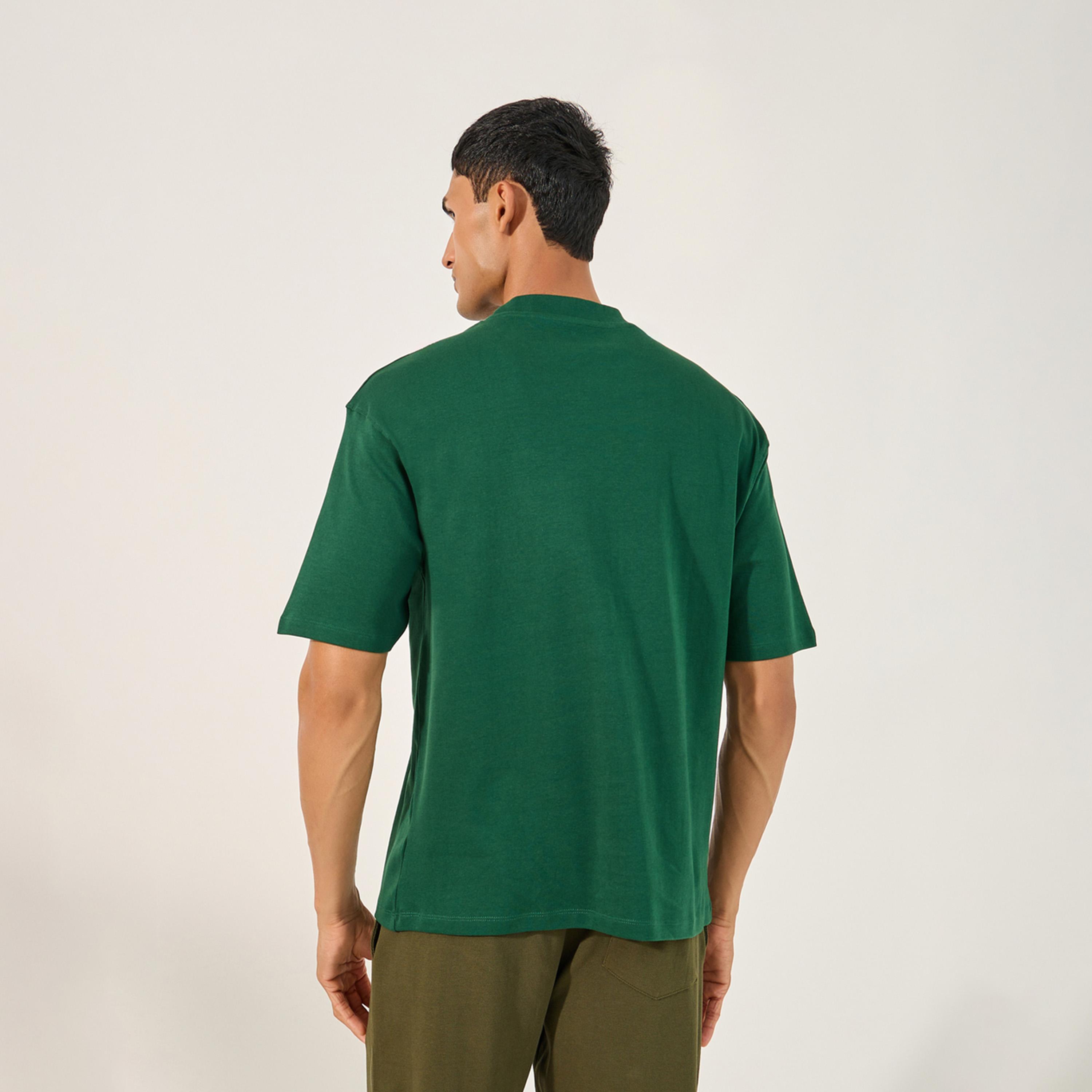 Styli Graphic Print Crew Neck T-Shirt-men-clothing-sportswearandactivewear-tshirtsandpolos-image-4