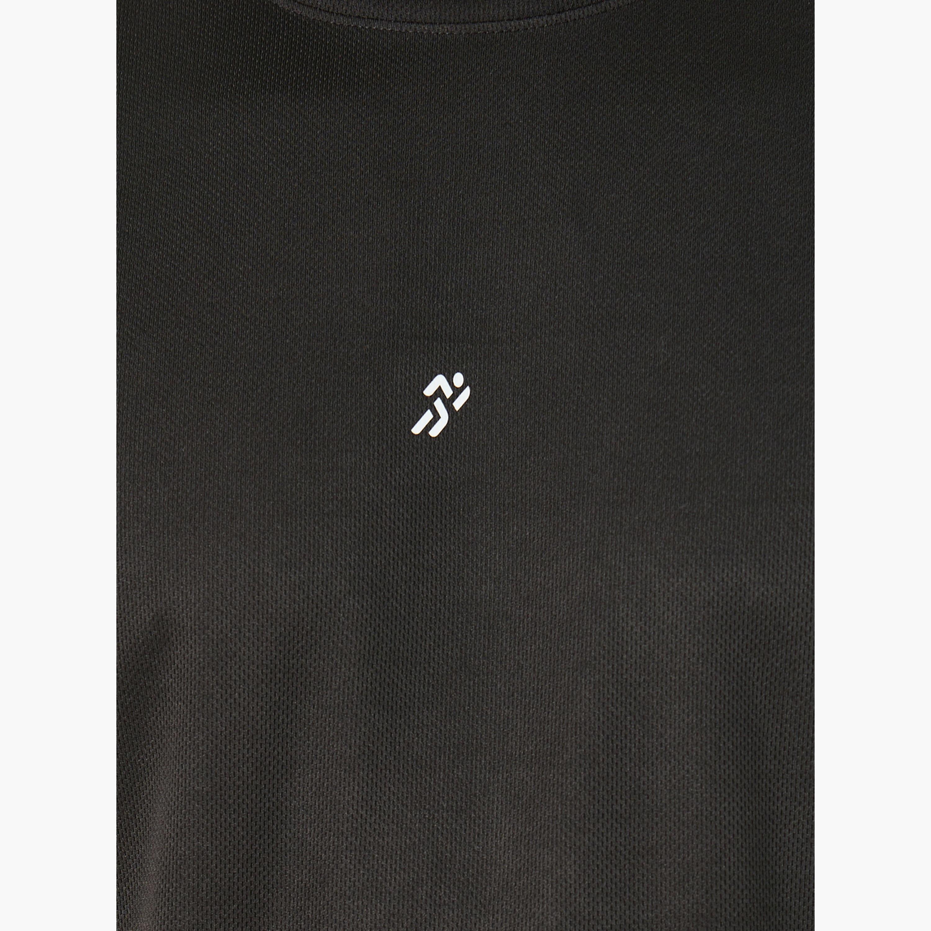 Styli Textured Logo Print Back Striped Work-Out T-Shirt-men-clothing-sportswearandactivewear-tshirtsandpolos-image-3