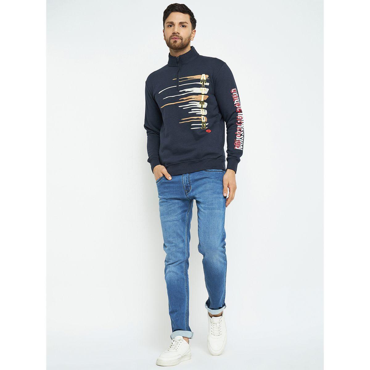 سويت شيرت بطبعة جرافيك وياقة عالية ديوك × ستايلي-men-winterwear-hoodiesandsweatshirts-image-4
