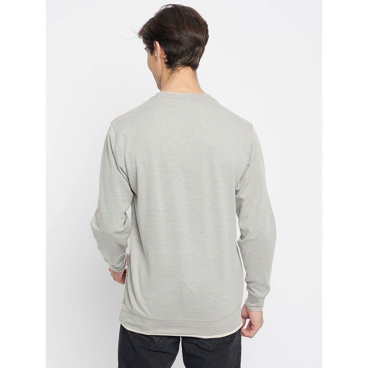سويت شيرت بطبعة كتابة وياقة دائرية ديوك × ستايلي-men-winterwear-hoodiesandsweatshirts-image-3
