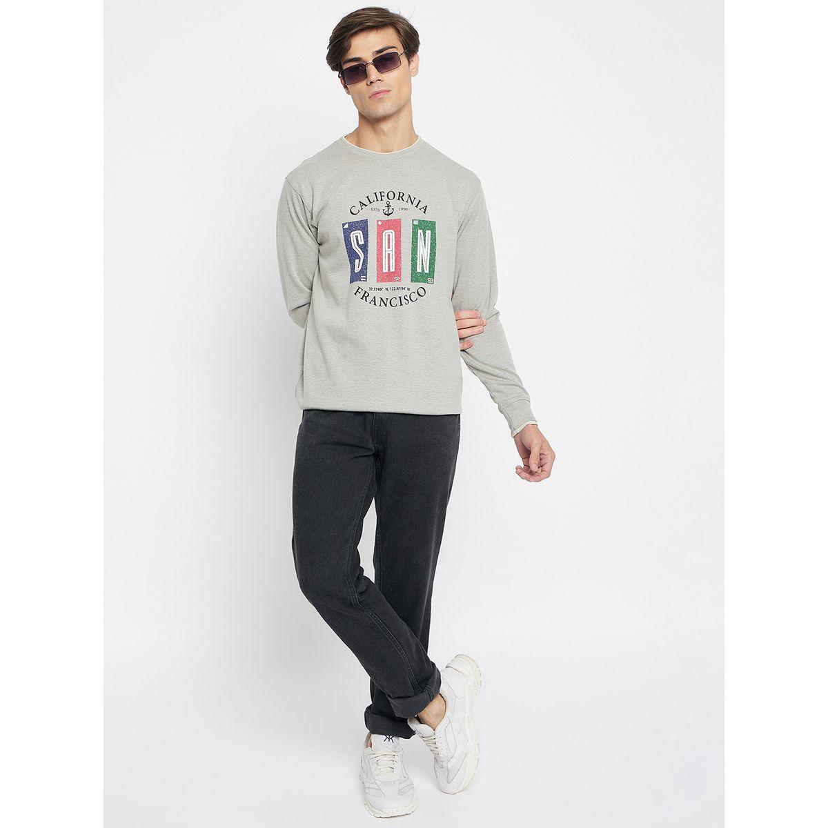 سويت شيرت بطبعة كتابة وياقة دائرية ديوك × ستايلي-men-winterwear-hoodiesandsweatshirts-image-4