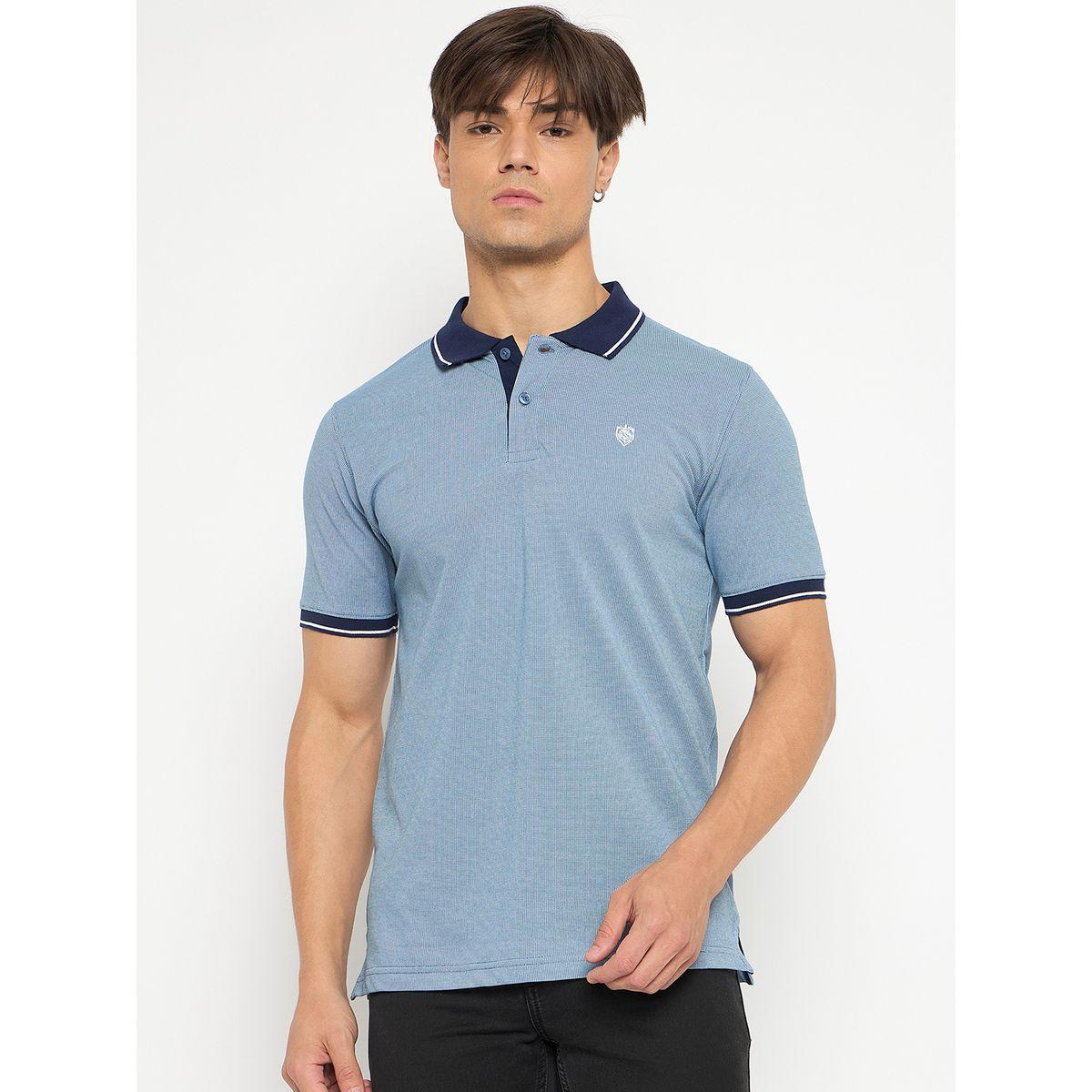 تيشيرت بياقة بولو وأكمام قصيرة ديوك × ستايلي-men-clothing-tshirtsandpolos-tshirts-image-1