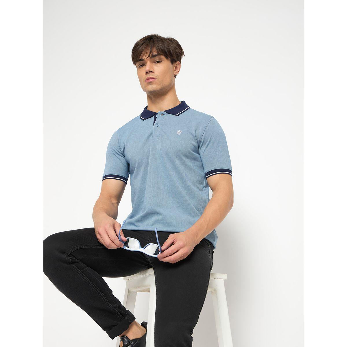 تيشيرت بياقة بولو وأكمام قصيرة ديوك × ستايلي-men-clothing-tshirtsandpolos-tshirts-image-4