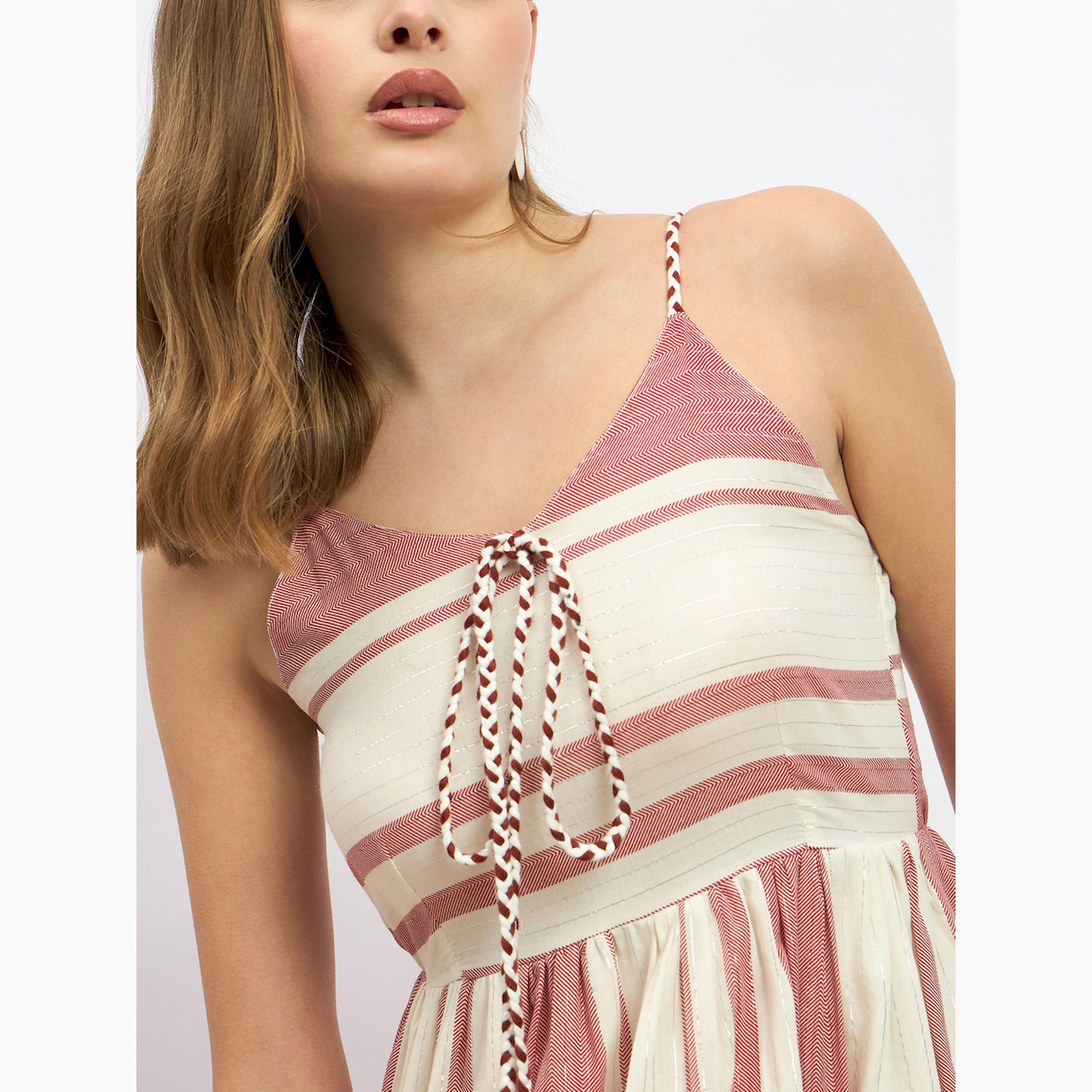 Styli Striped Strappy Tiered Maxi Dress-women-clothing-dresses-image-4