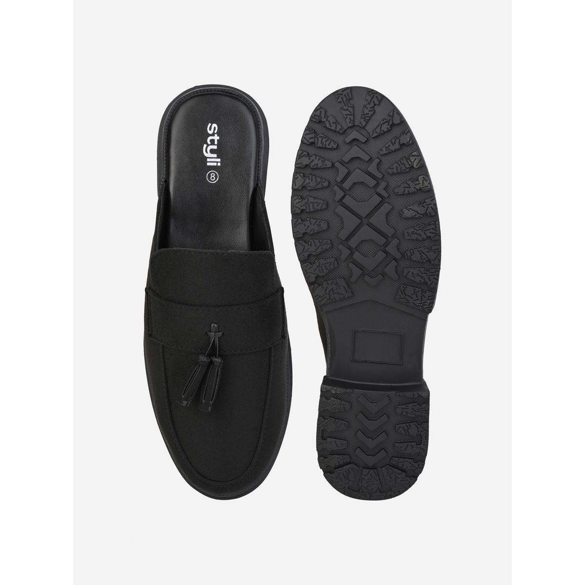 Faux Suede Mules with Tassel-men-shoes-loafersandmoccasins-image-6