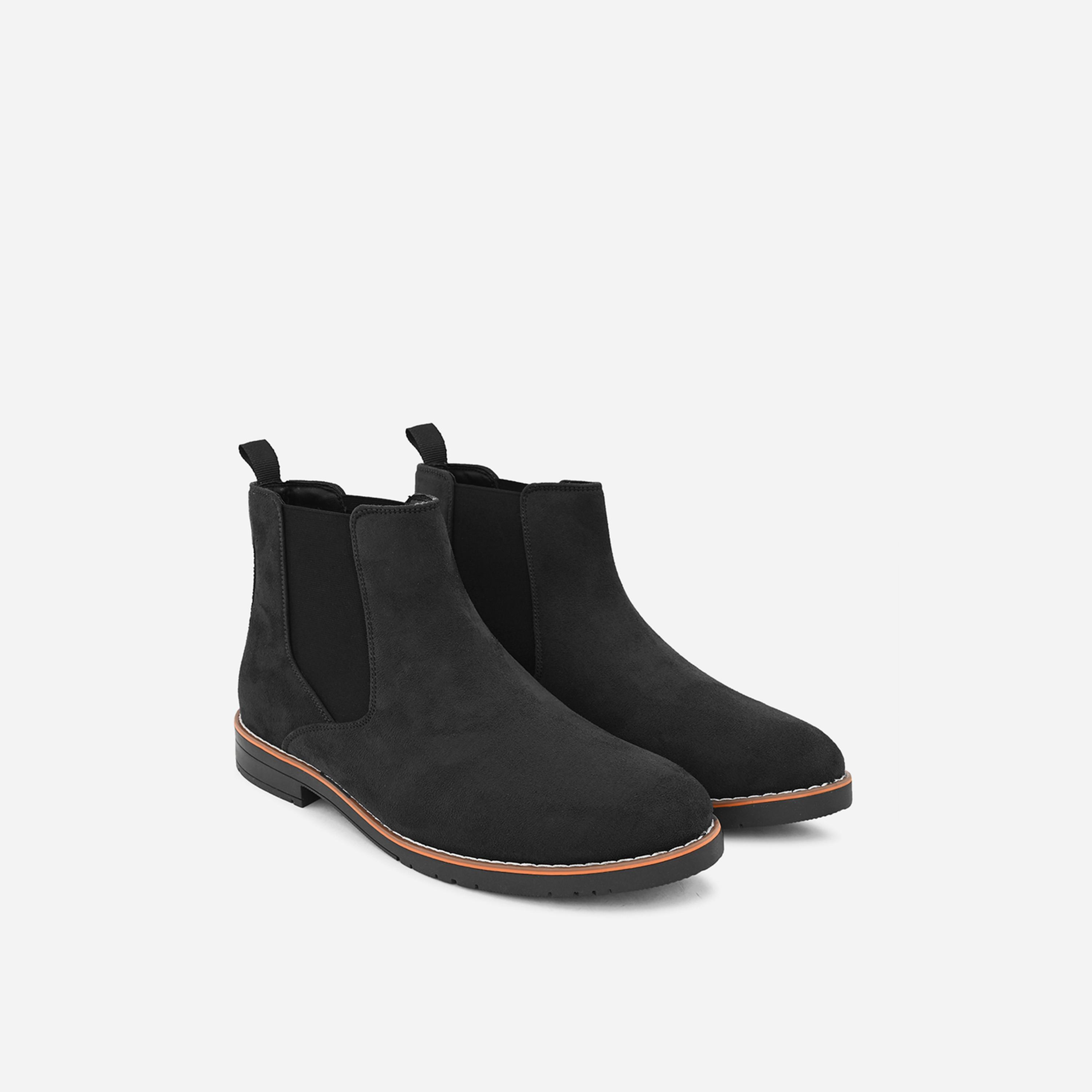 Styli Suede Chelsea Ankle Boots-men-shoes-boots-image-3