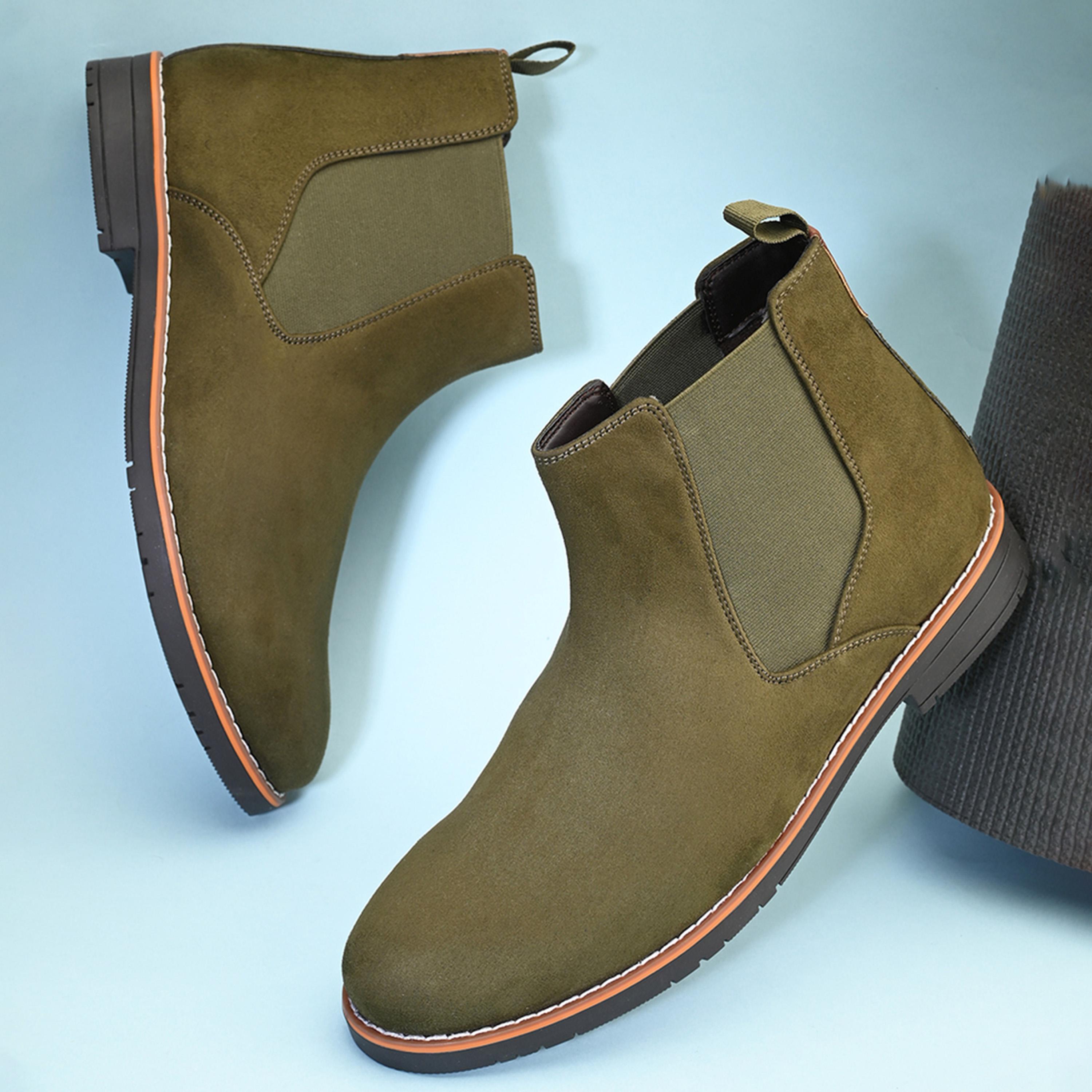 Styli Suede Chelsea Ankle Boots-men-shoes-boots-image-1
