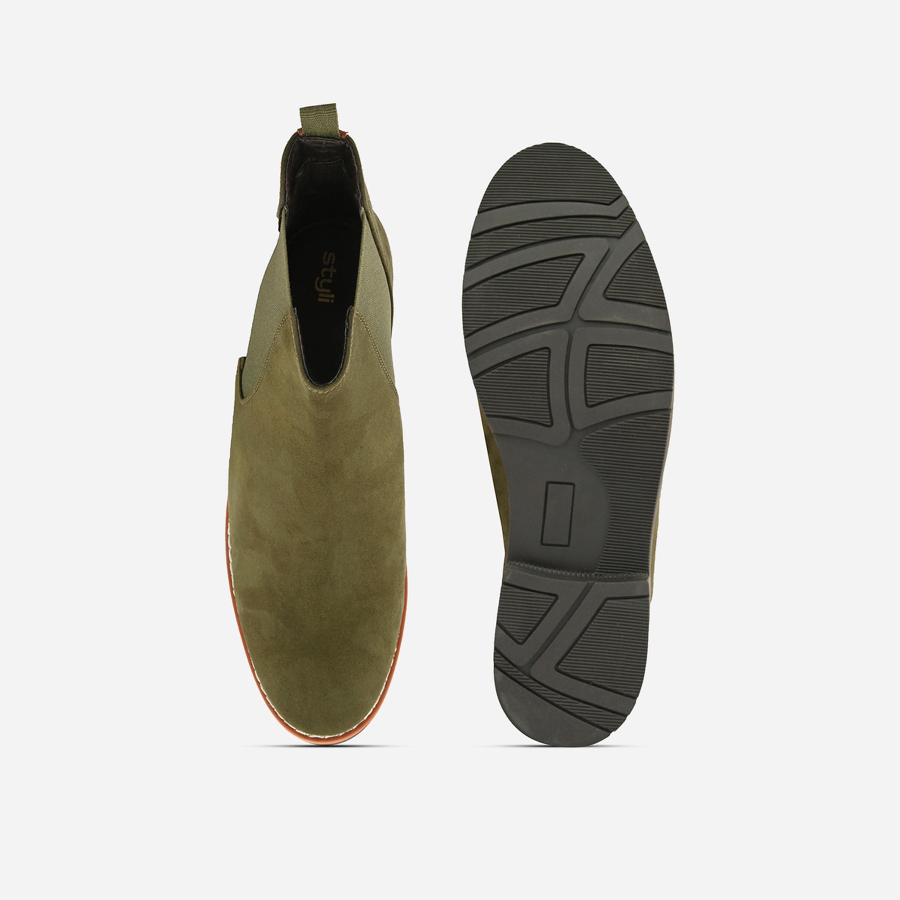 Styli Suede Chelsea Ankle Boots-men-shoes-boots-image-4