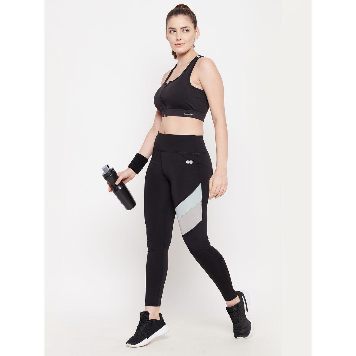 Clovia X Styli  Snug Fit High Rise Active Tights-women-clothing-sportswearandactivewear-bottoms-image-2