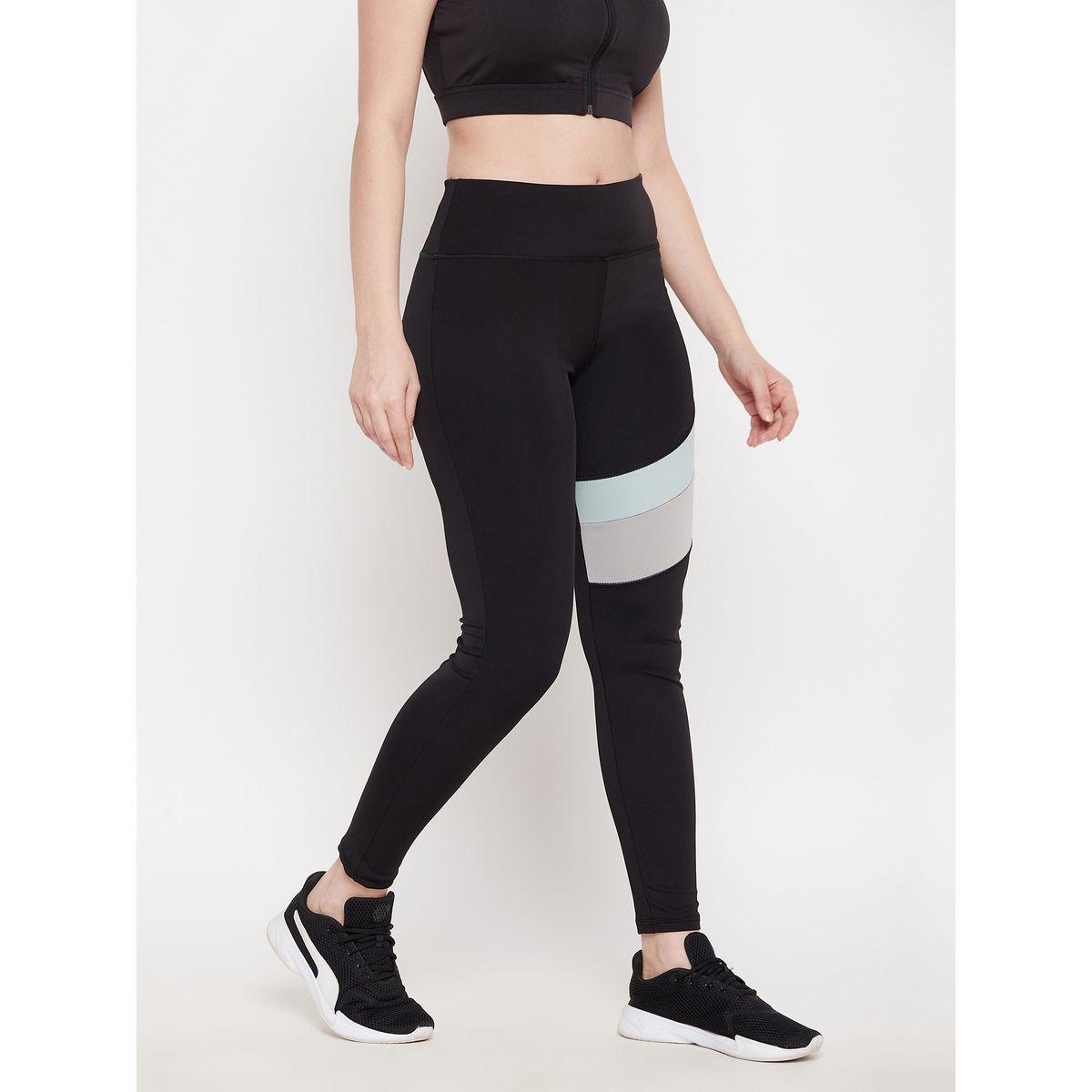 بنطال رياضي ضيق بخصر عالي كلوفيا × ستايلي-women-clothing-sportswearandactivewear-bottoms-image-5