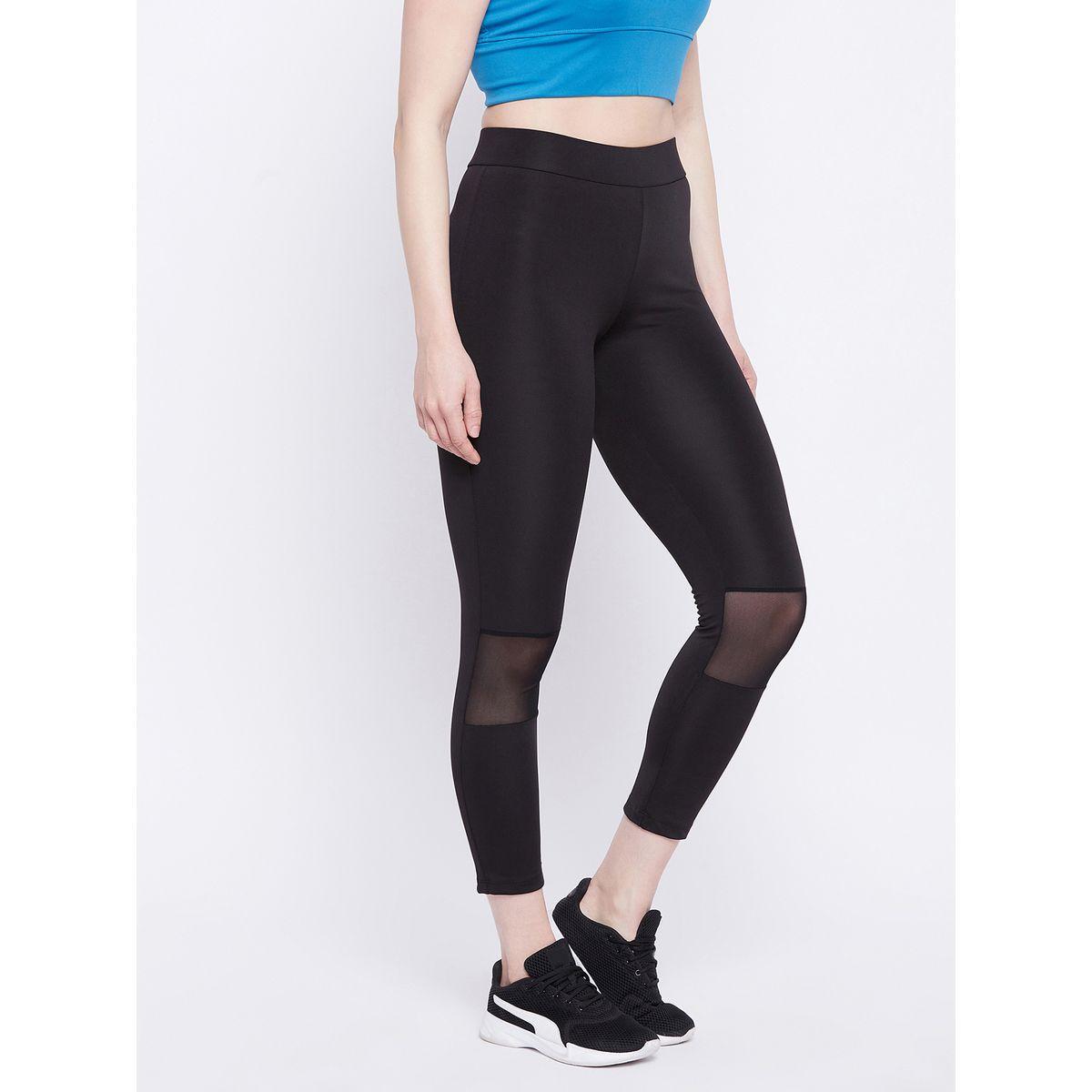 Clovia X Styli  Snug Fit Active Tights with Reflective Logo-women-clothing-sportswearandactivewear-bottoms-image-5