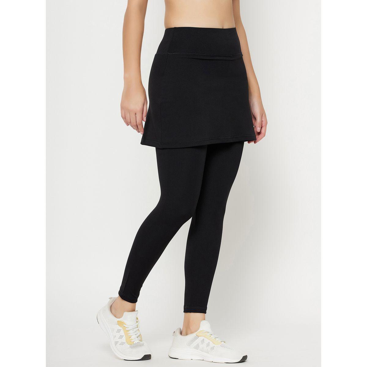 Clovia X Styli  High Rise Active Skirt with Attached Tights-women-clothing-sportswearandactivewear-bottoms-image-4