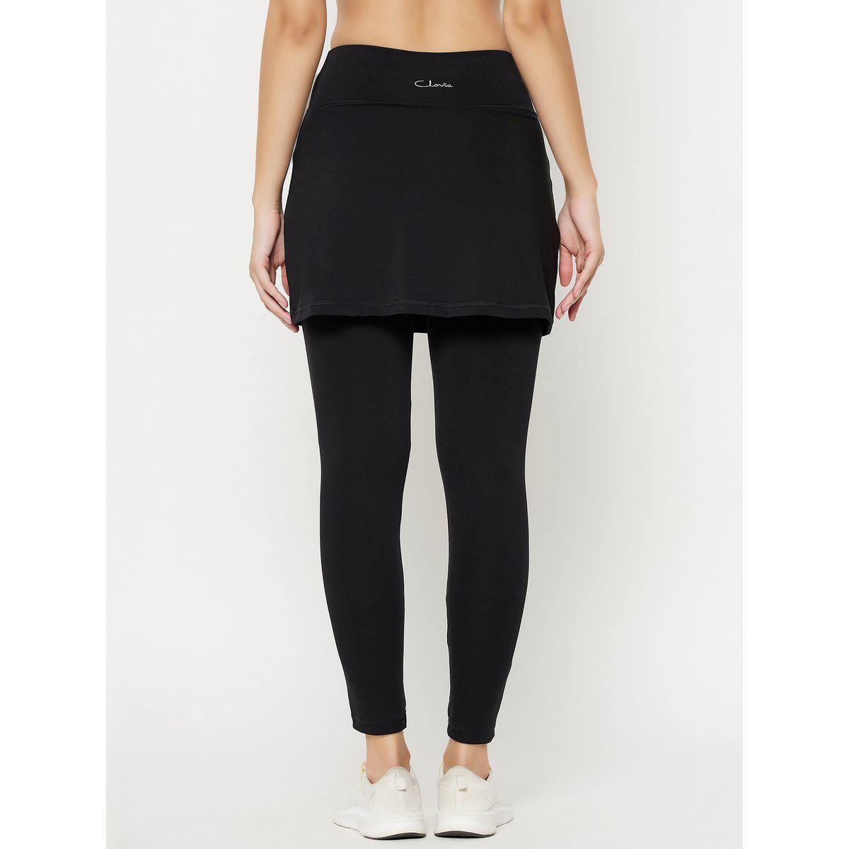 Clovia X Styli  High Rise Active Skirt with Attached Tights-women-clothing-sportswearandactivewear-bottoms-image-5