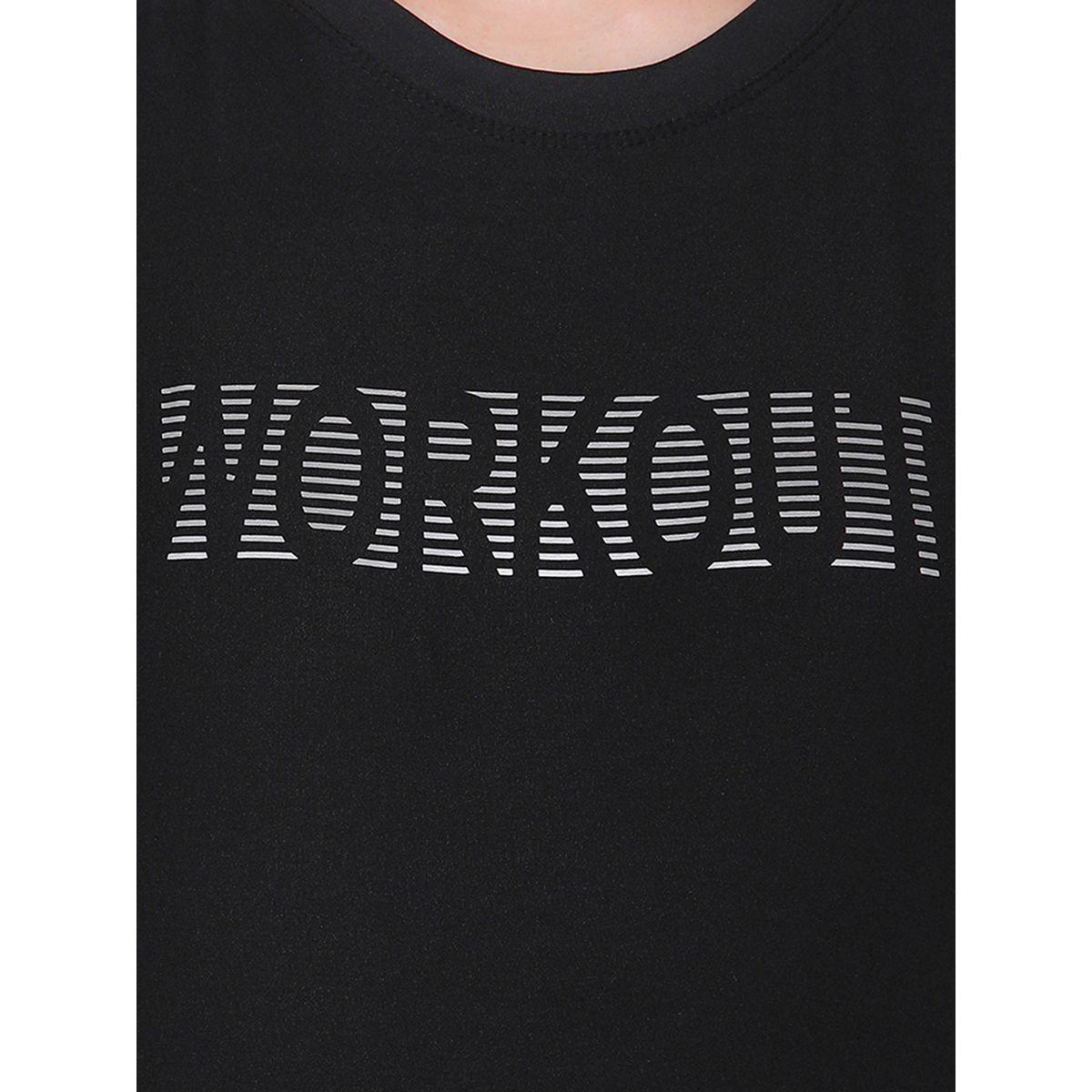 Clovia X Styli  Comfort Fit Active Text Print T-Shirt-women-clothing-sportswearandactivewear-tshirtsandvests-image-6