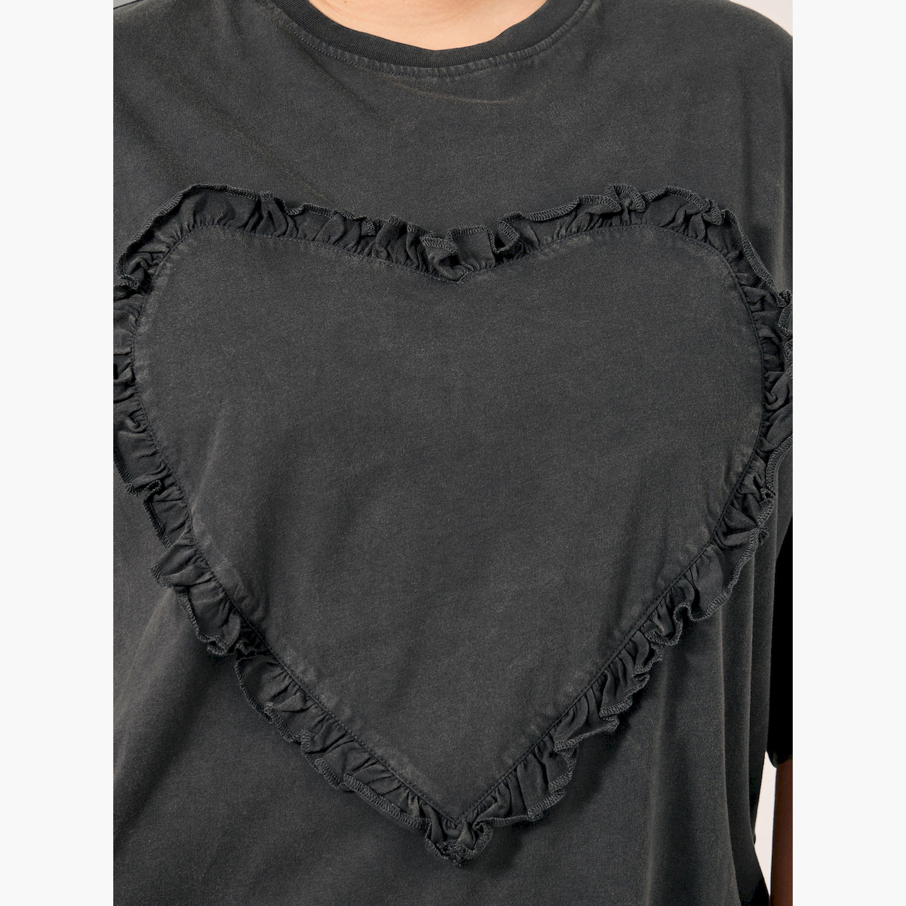Styli Plus Size Acid Washed Ruffled Oversized T-Shirt-women-clothing-tshirts-image-3