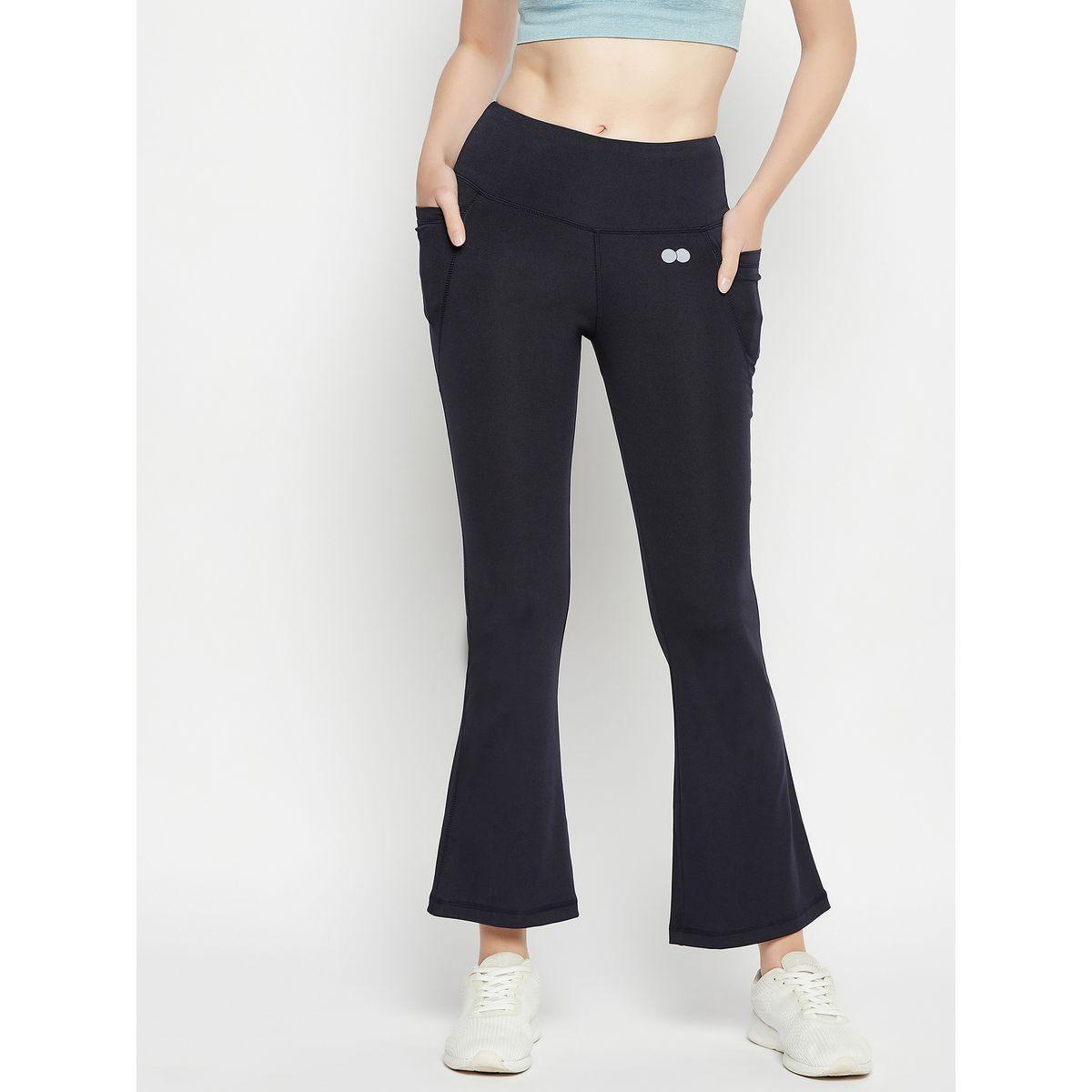 بنطال بوجا بقصة مريحة وخصر عالي كلوفيا × ستايلي-women-clothing-sportswearandactivewear-bottoms-image-2