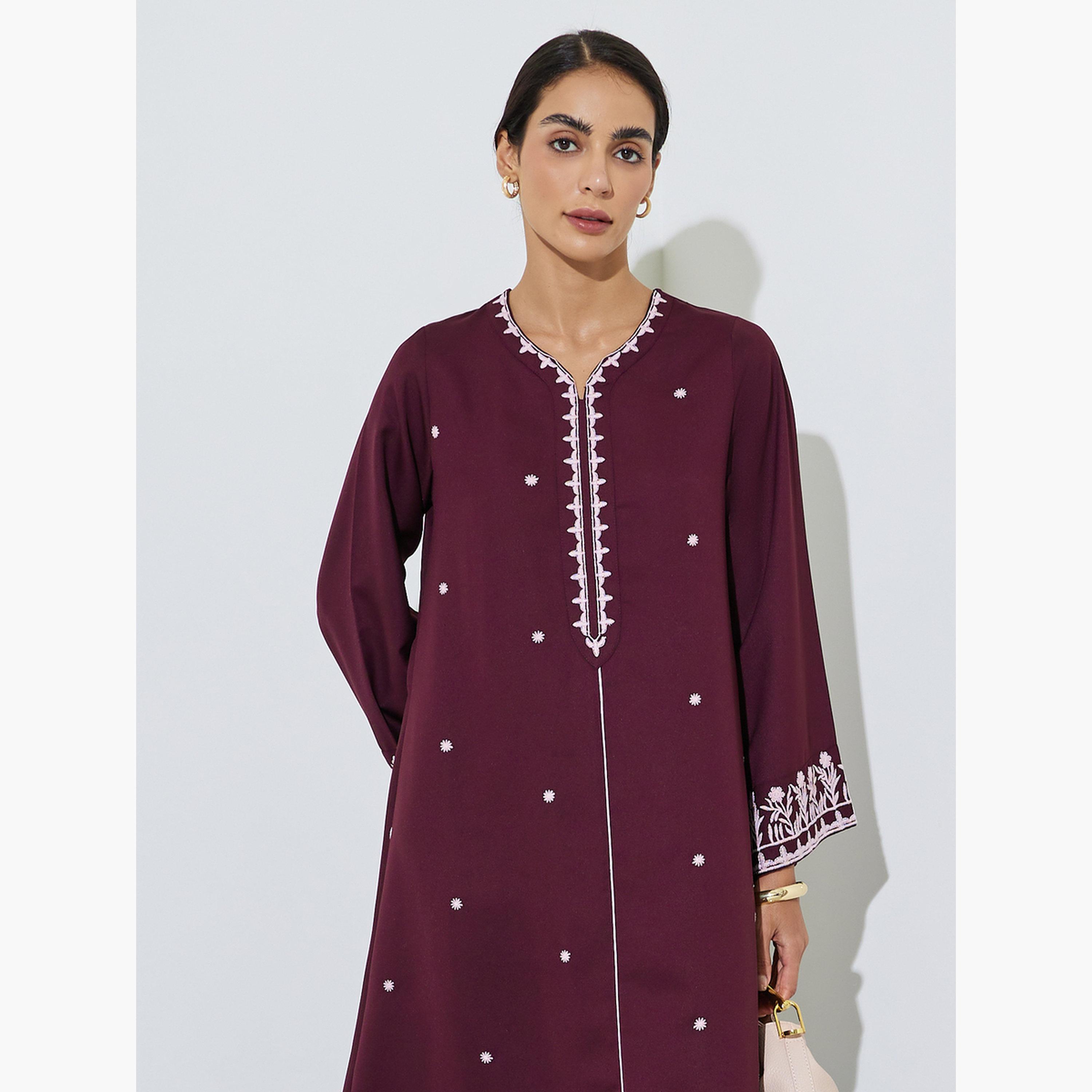 جلابية مطرزة-women-arabicclothing-jalabiyas-image-2