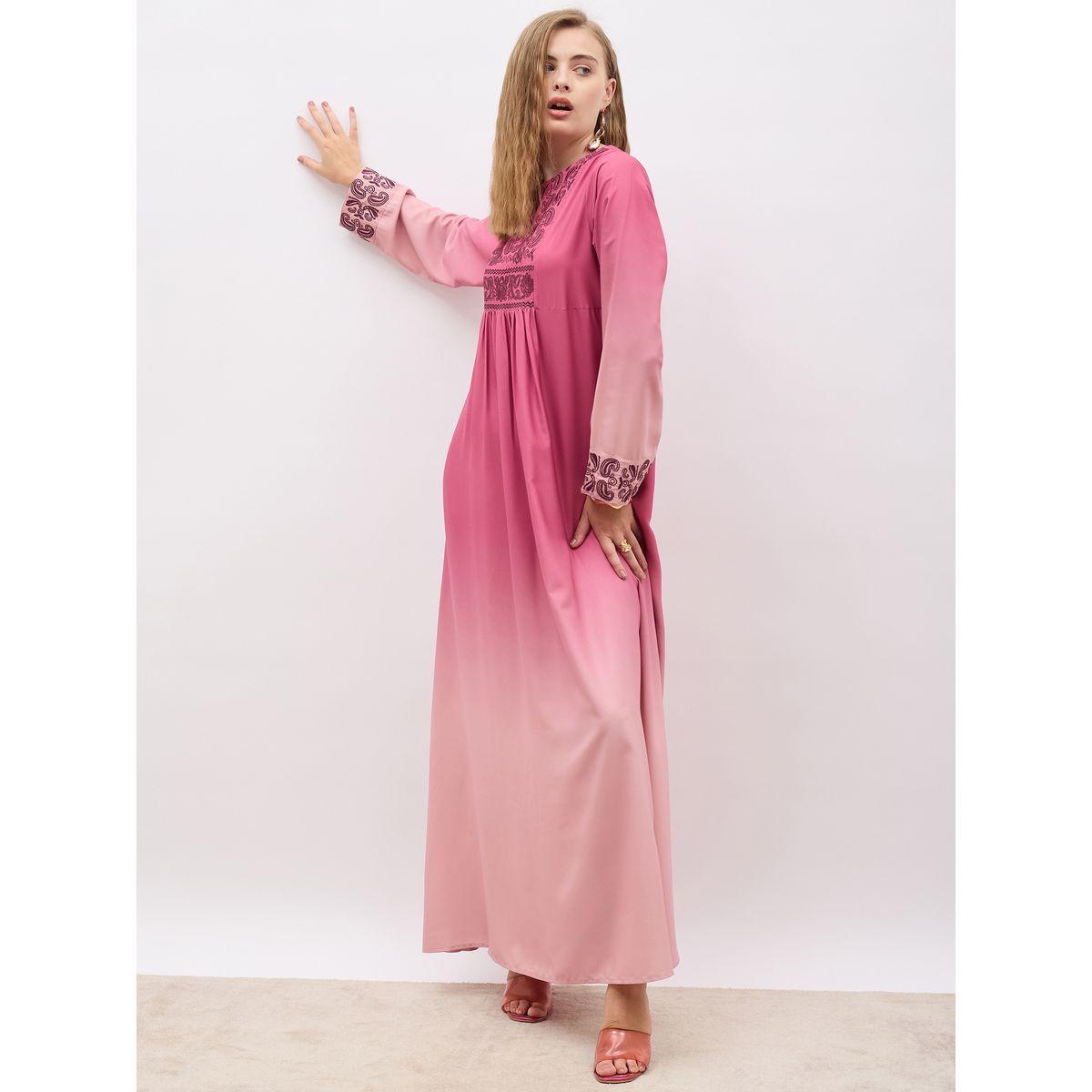 أميرة x ستايلي جلابية بتفاصيل مُطرّزة-women-arabicclothing-jalabiyas-image-1
