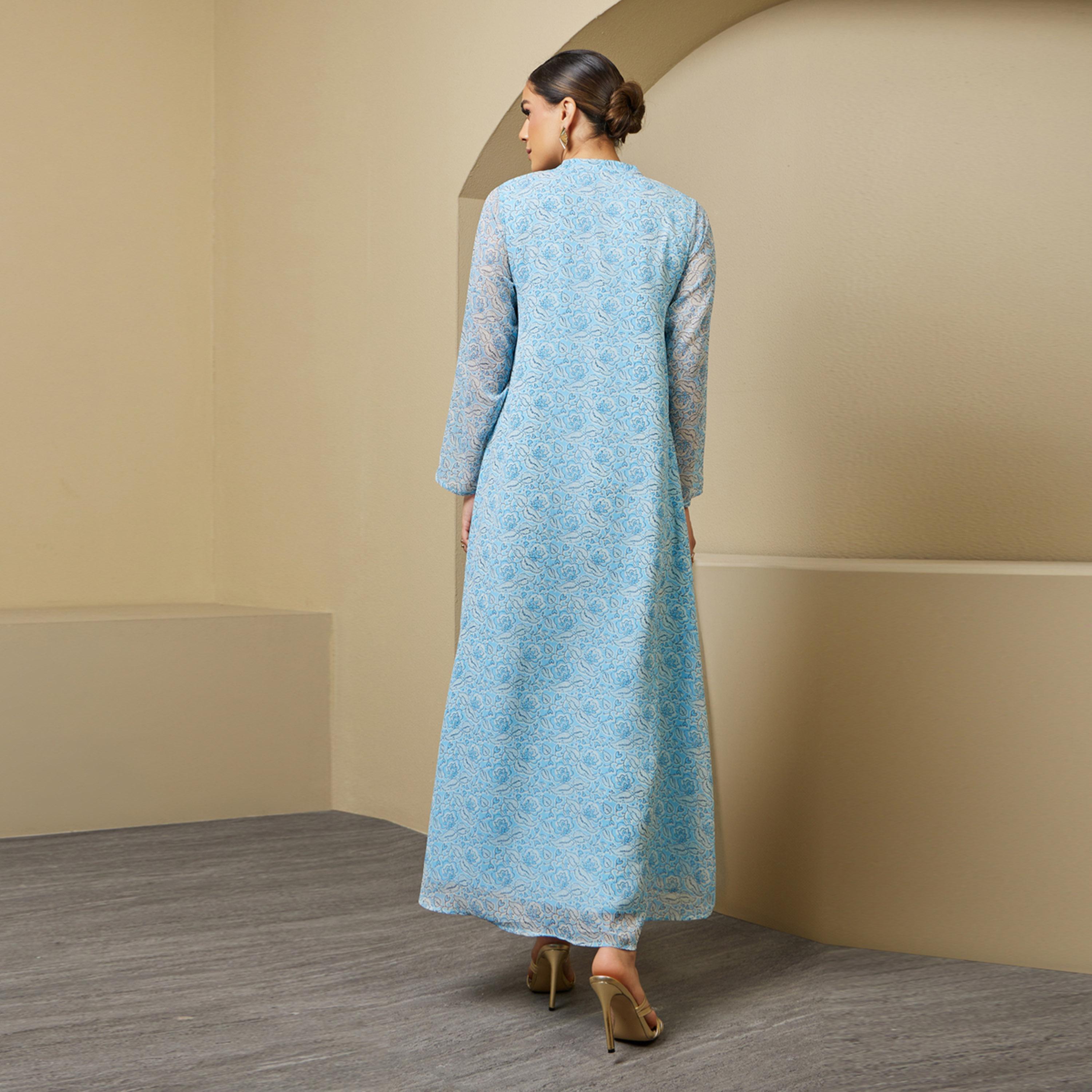 ستايلي - جلابية مزينة بالترتر بالكامل-women-arabicclothing-jalabiyas-image-6