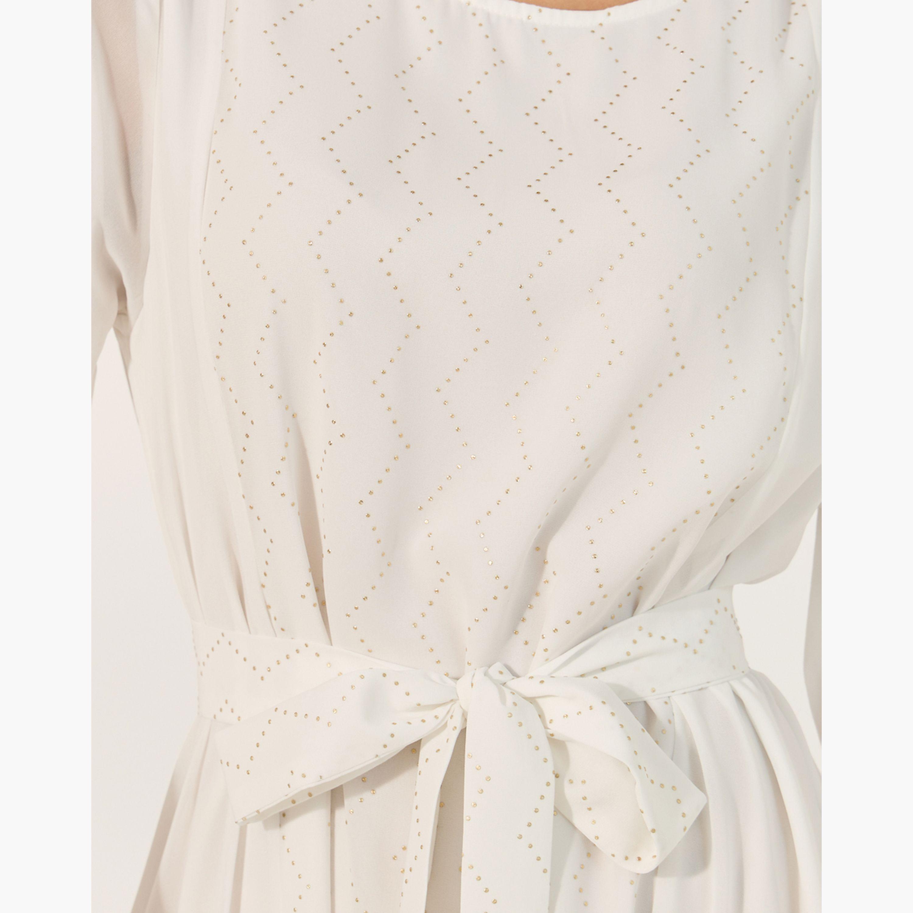 Styli Embellished Round Neck Tie Up Waist Jalabiya-women-arabicclothing-jalabiyas-image-4