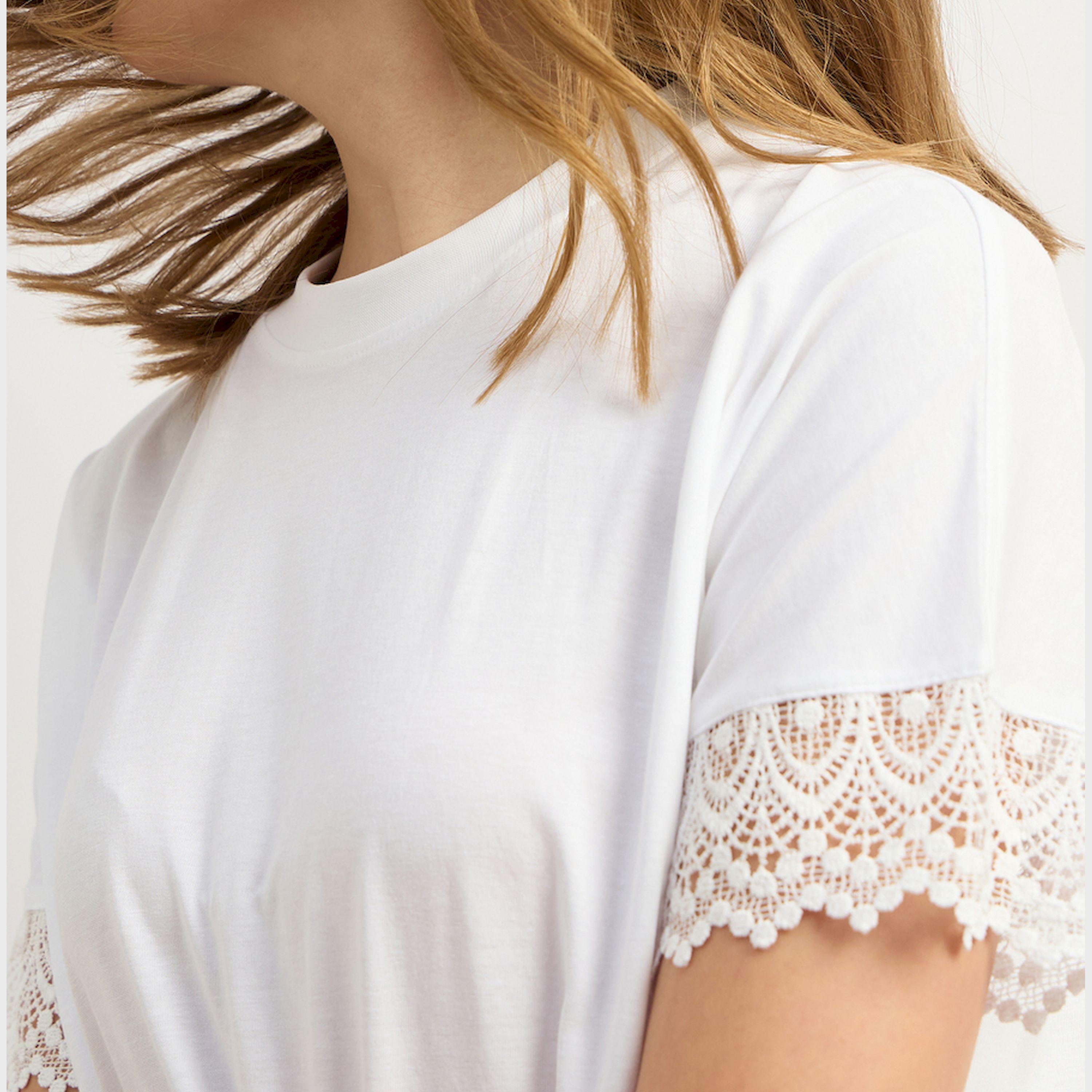 Styli Lace Insert Round Neck Boxy Fit T-Shirt-women-clothing-tshirts-image-4