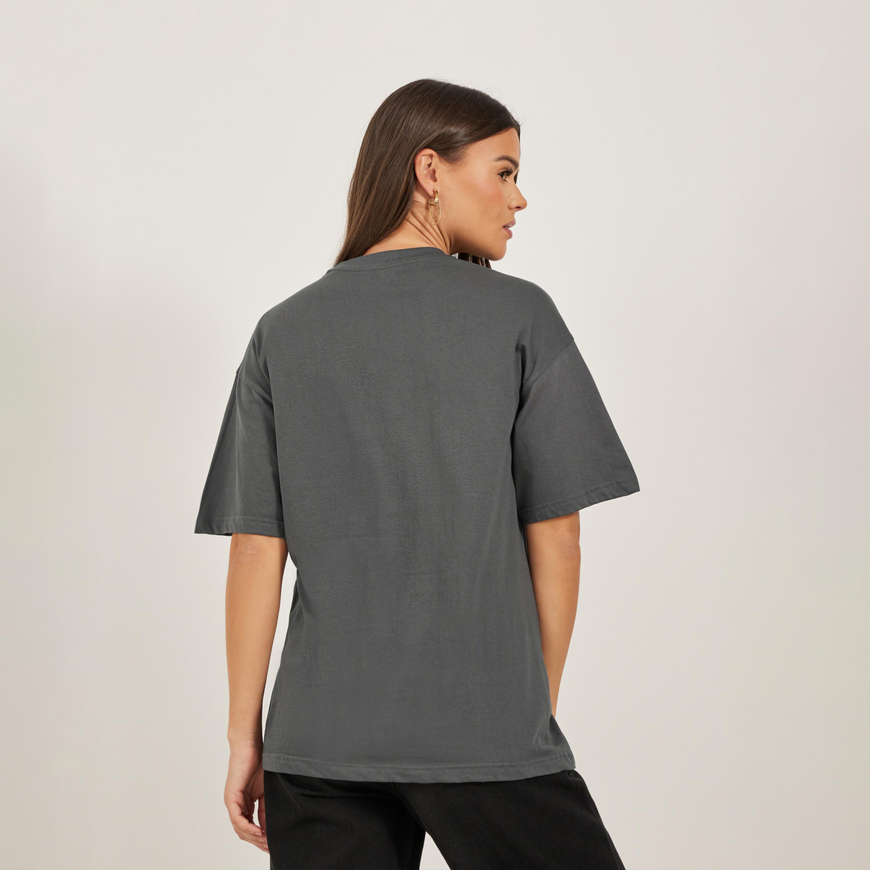 Styli Embroidered Pocket Round Neck Oversized T-Shirt-women-clothing-tshirts-image-5