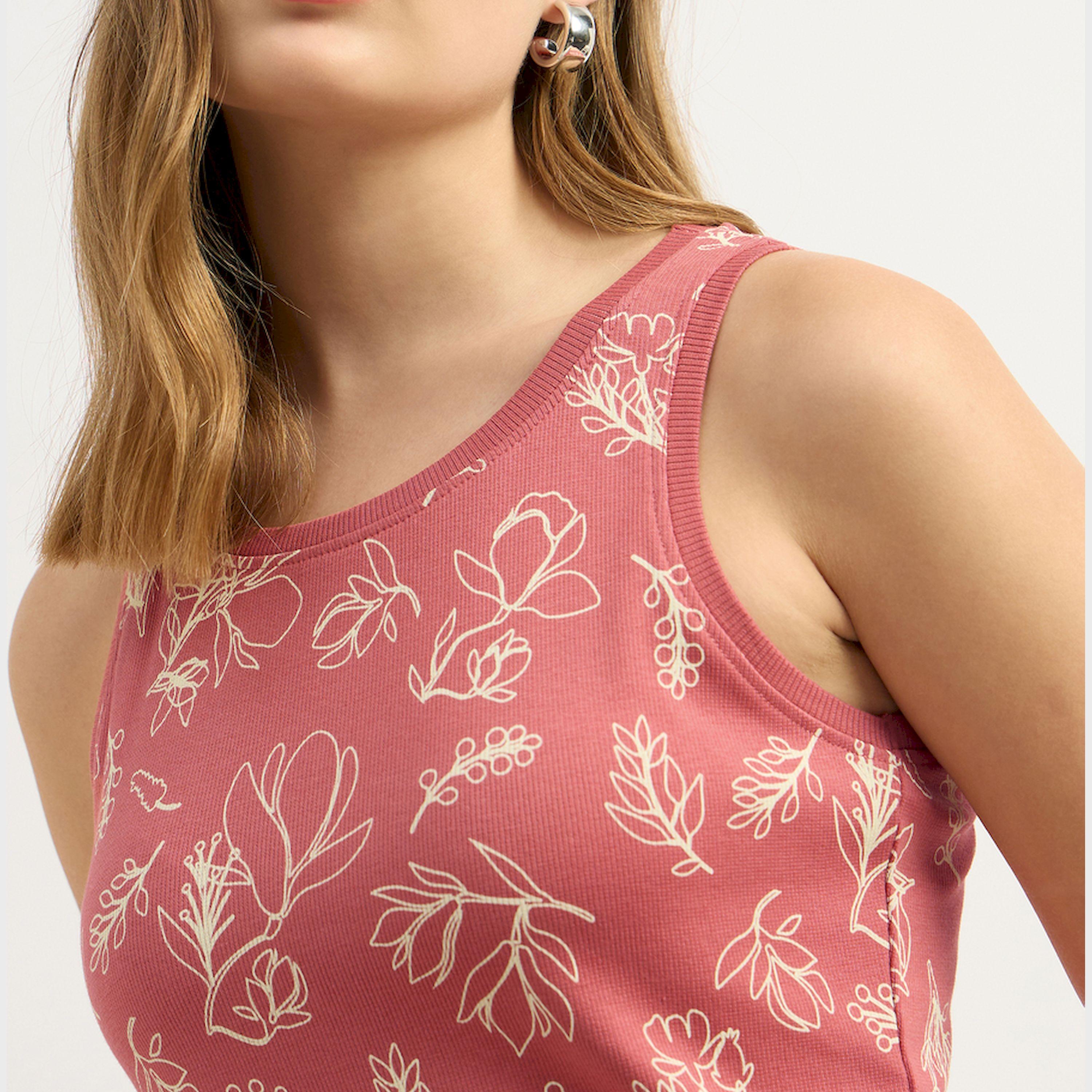 Styli All-Over Floral Print Round Neck Sleeveless Top-women-clothing-tshirts-image-4
