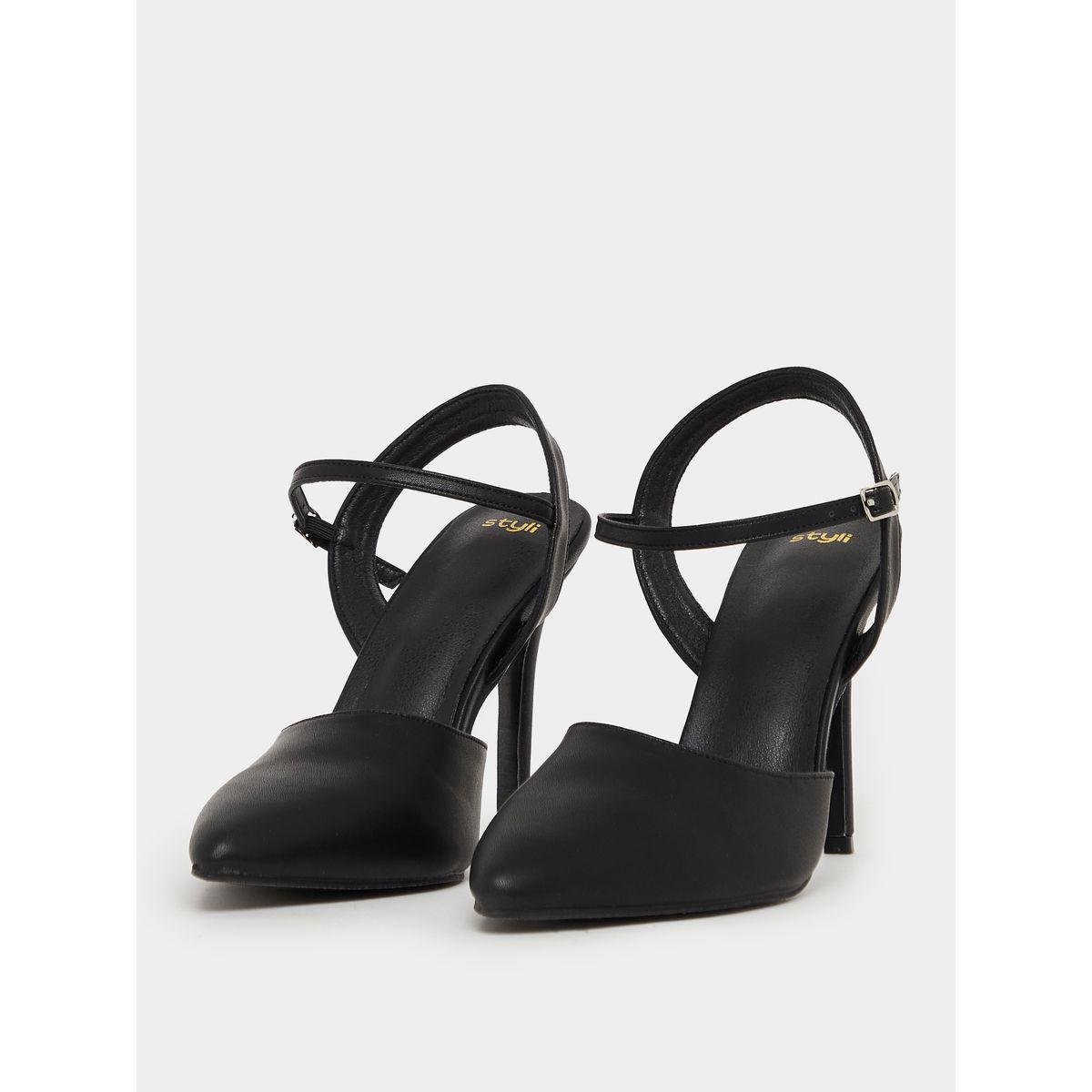 Styli Pointed Toe Slingback Strap Pump Shoes-women-shoes-loafersandmoccasins-image-3
