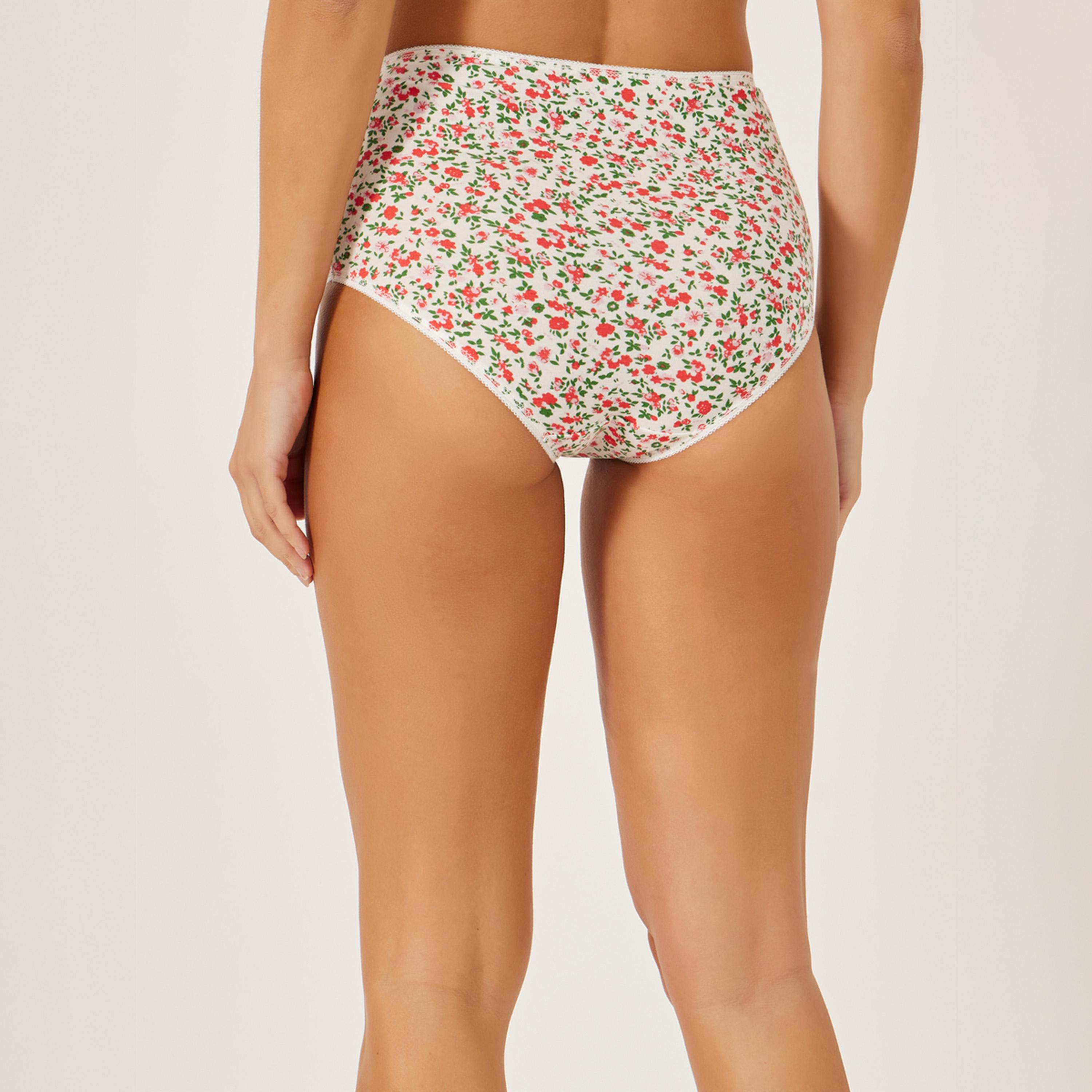Styli 5Pk Assorted Cotton Full Brief-women-clothing-lingerie-panties-image-5