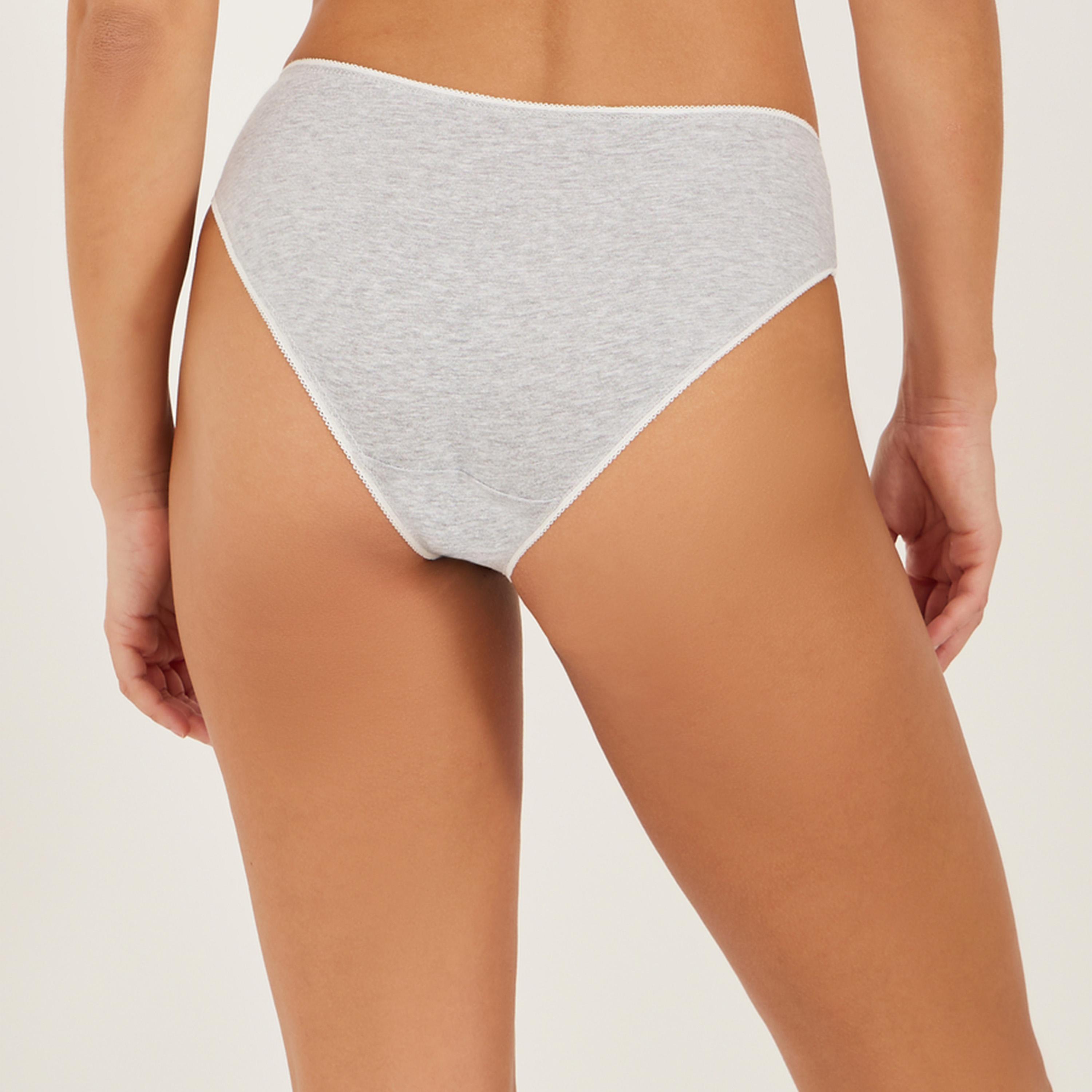 Styli Pack of 5 - Assorted Hi-Leg Briefs-women-clothing-lingerie-panties-image-5