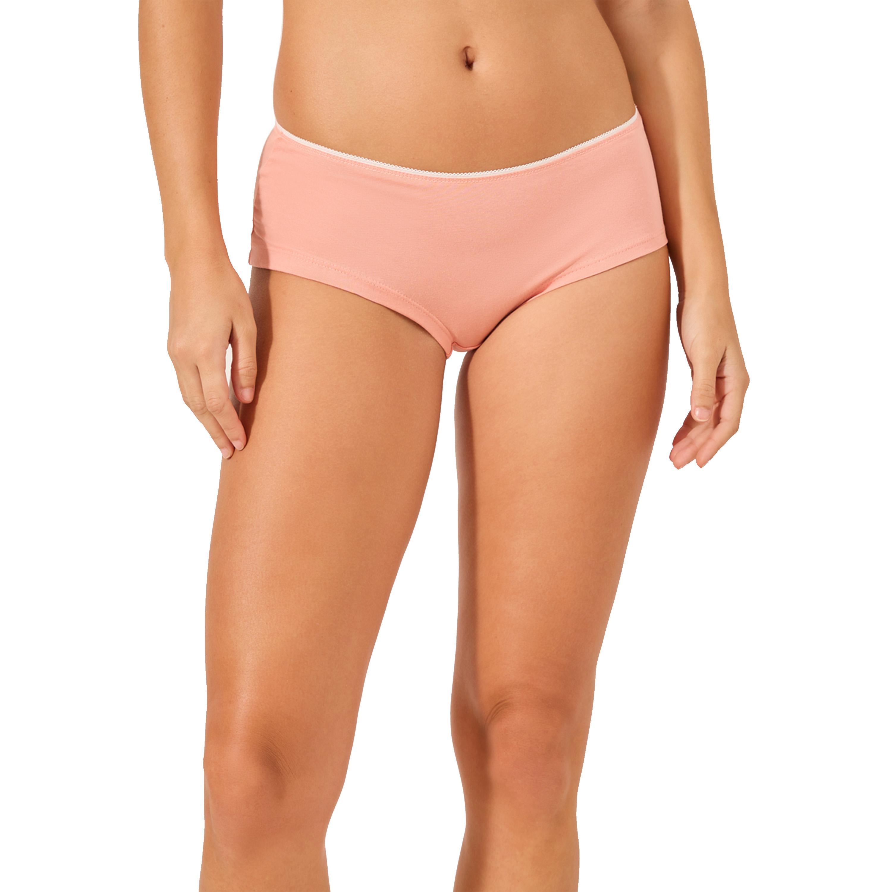 Styli Pack of 5 - Solid Elastic Waist Short Briefs-women-clothing-lingerie-panties-image-6