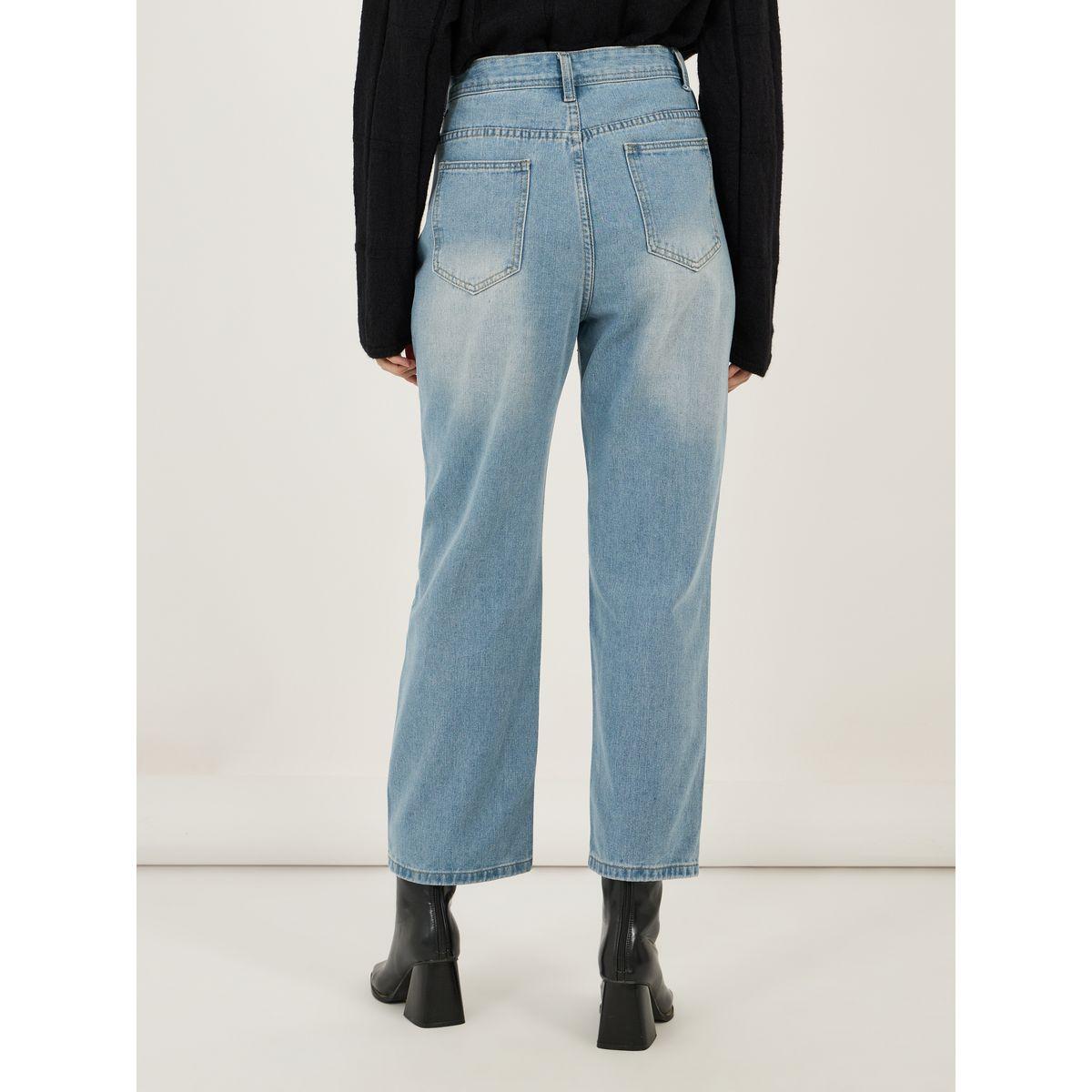 جينز بأرجل مستقيمة وخصر متوسط-women-clothing-bottoms-jeans-image-4