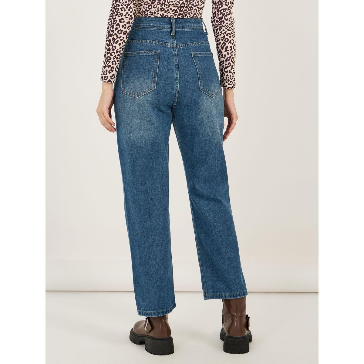 جينز بأرجل مستقيمة وخصر متوسط-women-clothing-bottoms-jeans-image-4